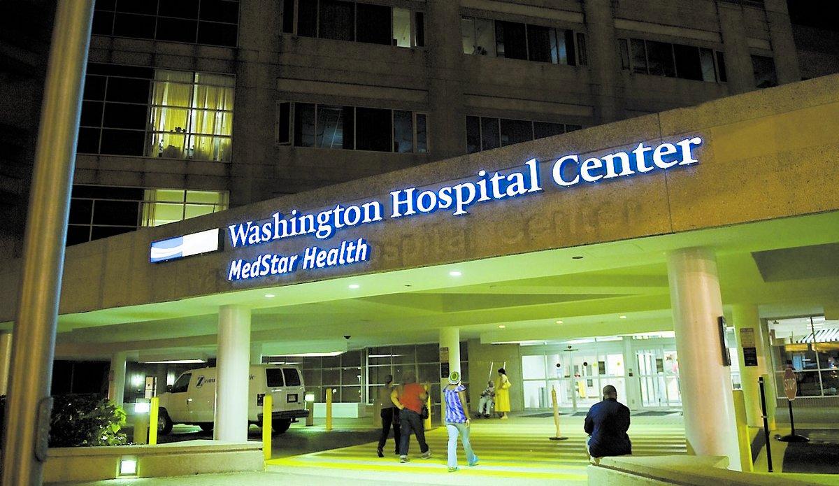 Här på Washington Hospital Center opererades Charlie Davies i natt.
