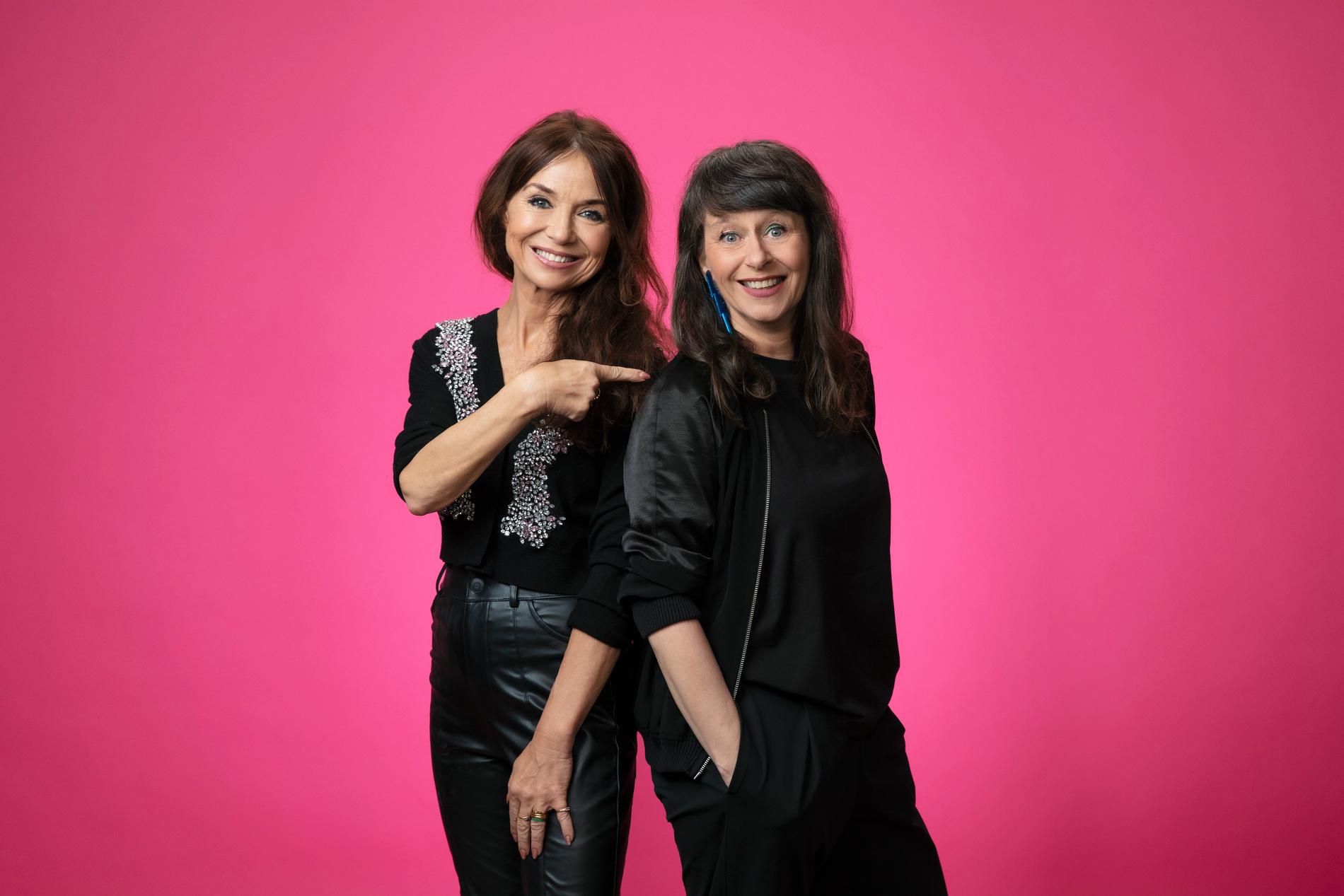 Annika Jankell och Anna Charlotta Gunnarson är nya programledare för ”Melodikrysset”