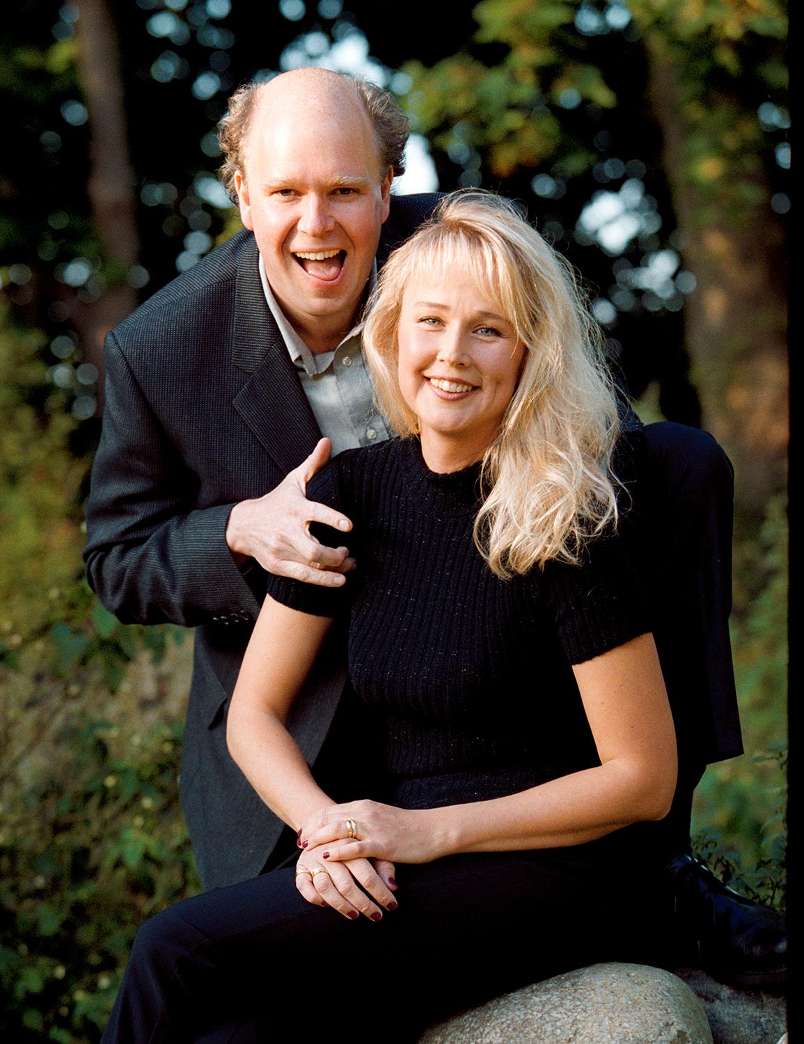 Lasse och Christina år 2000.