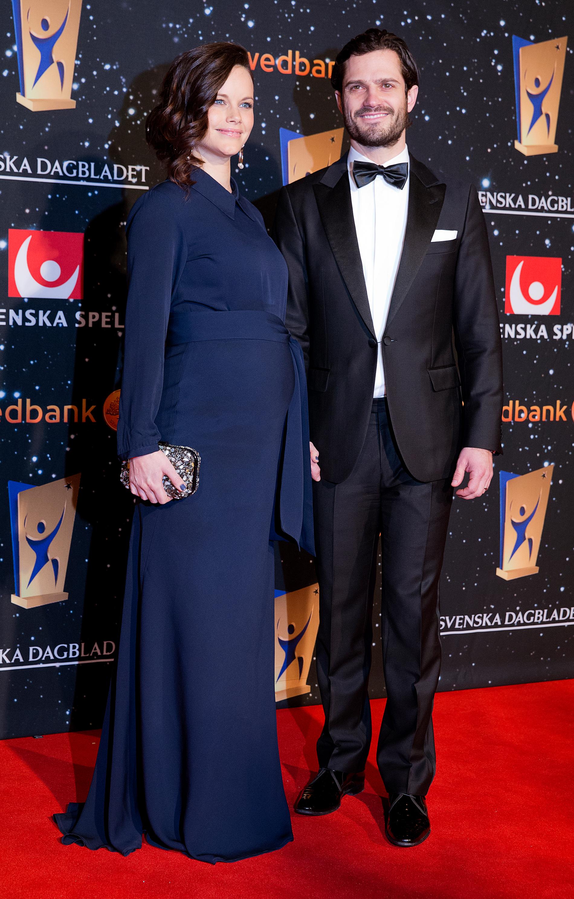 Prinssessan Sofia och prins Carl Philip.