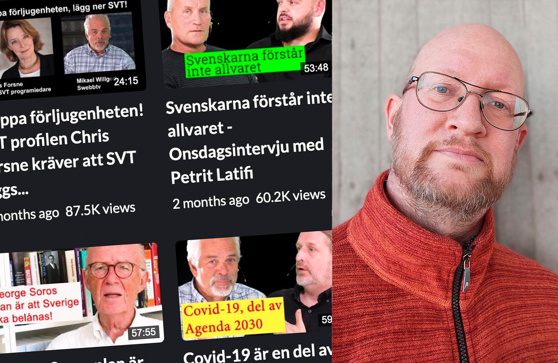 Swebbtv är den största av ytterhögerns mediekanaler, skriver Mathias Wåg.