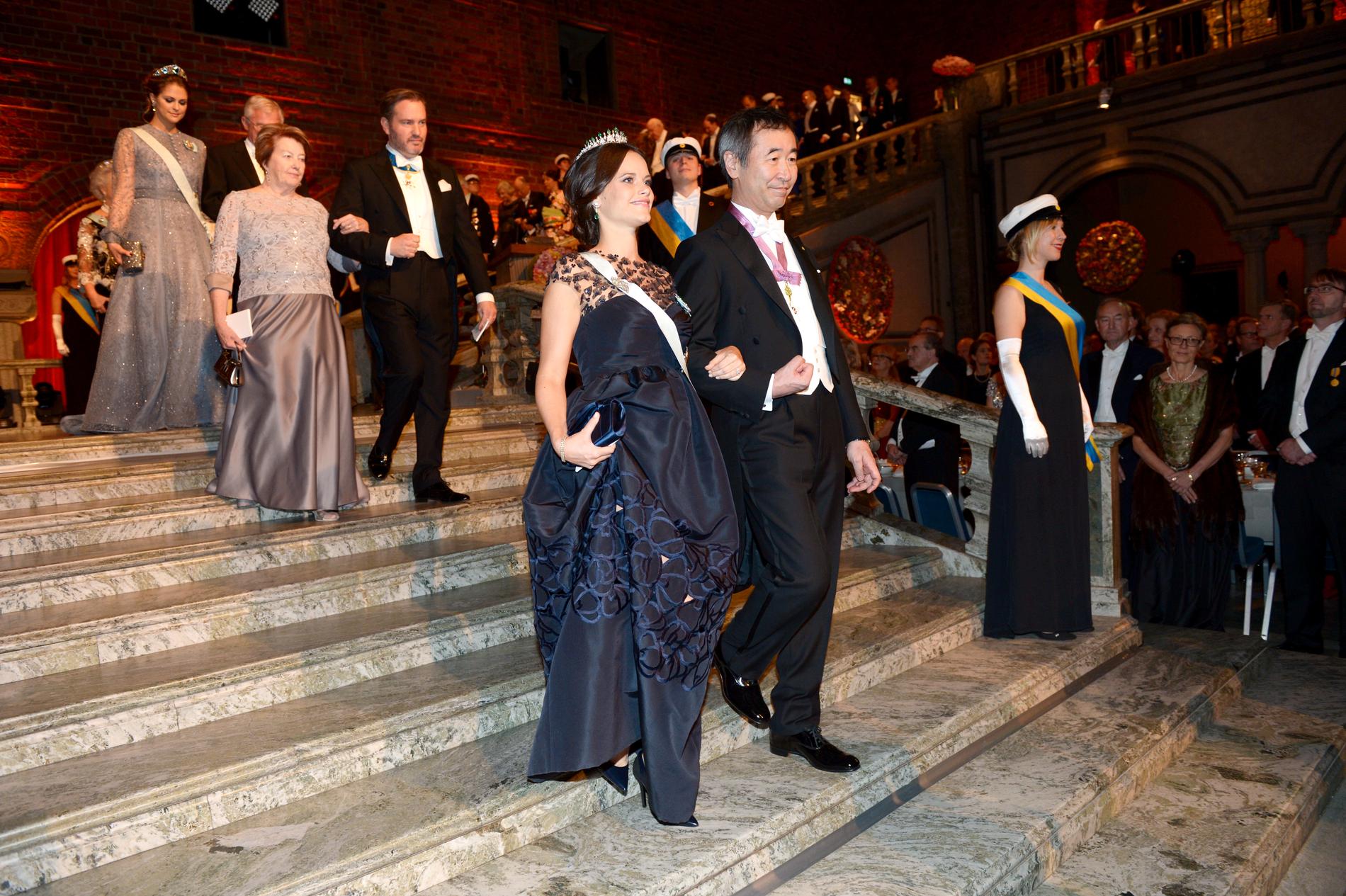 Prinsessan Sofia i klänningen för dryga åttio papp.