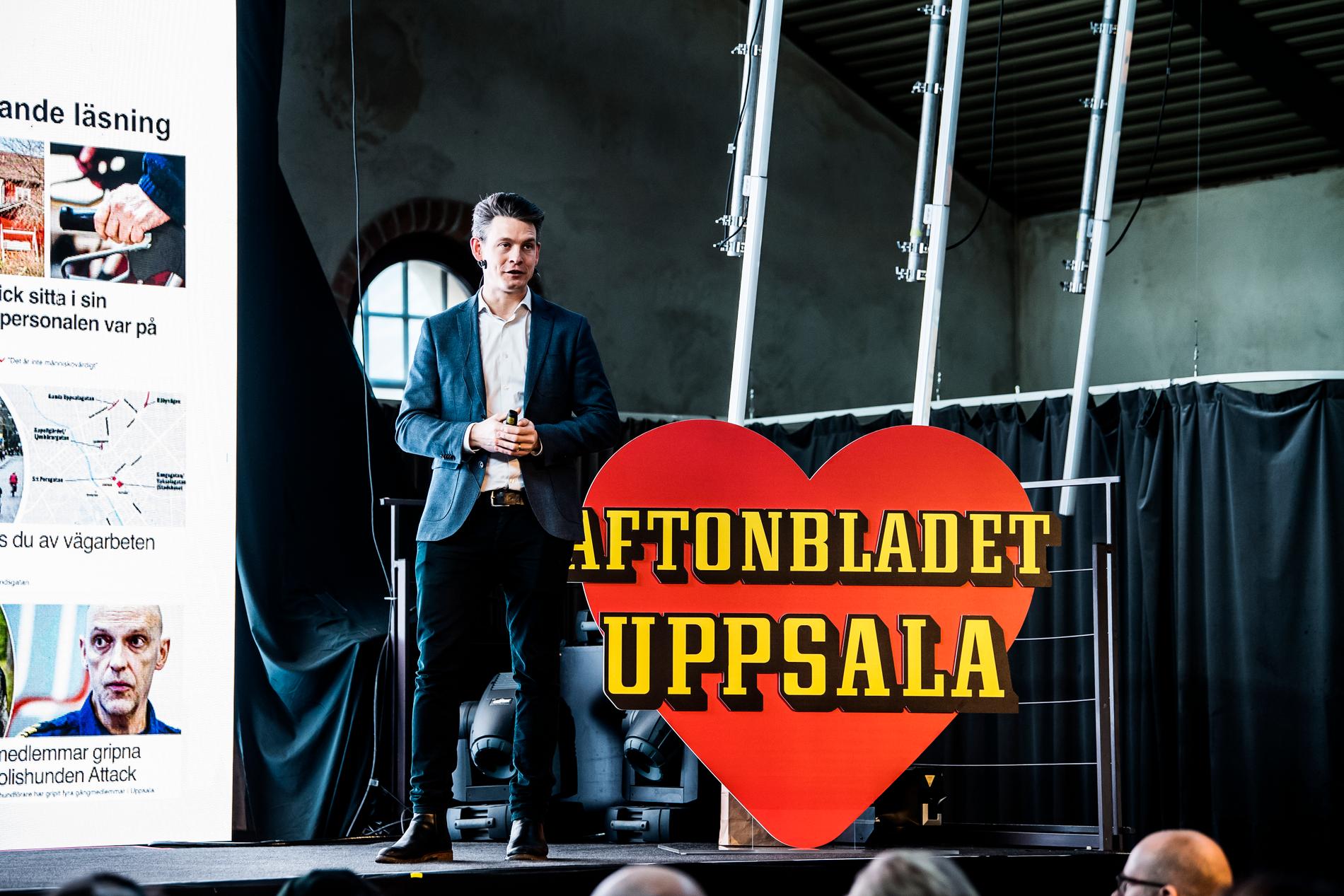 Martin Ekelund, chef för Aftonbladets lokalsatsning.