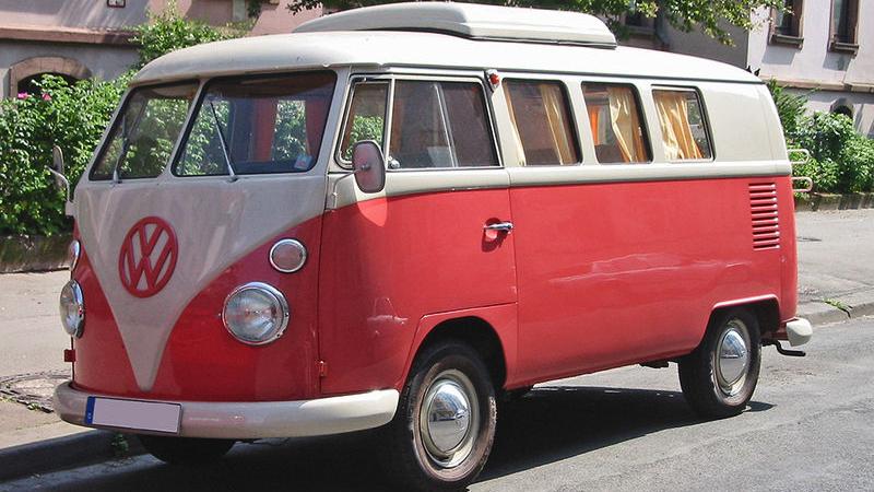 Volkswagen Transporter Type 2 ”Camper” från 1960-talet.