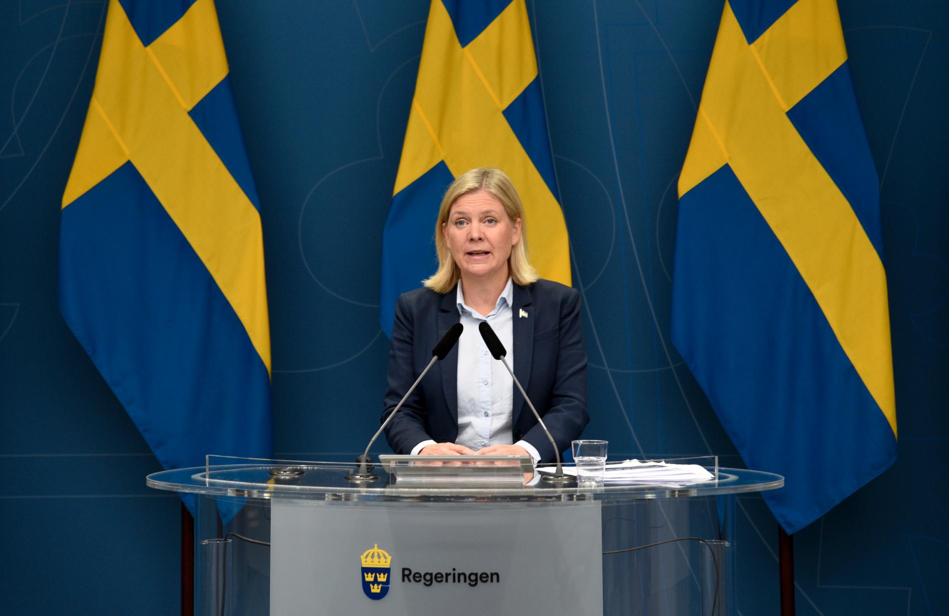 Socialdemokraterna kan ha finansminister Magdalena Andersson (S) att tacka för sitt ökade stöd, enligt en statsvetare. Arkivbild.