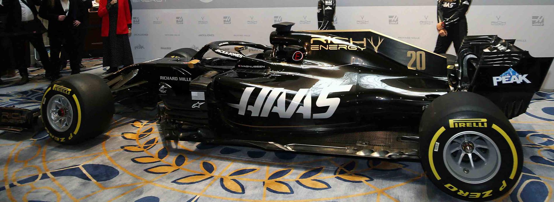 Haas har presenterat sin bil till Formel 1 2019.