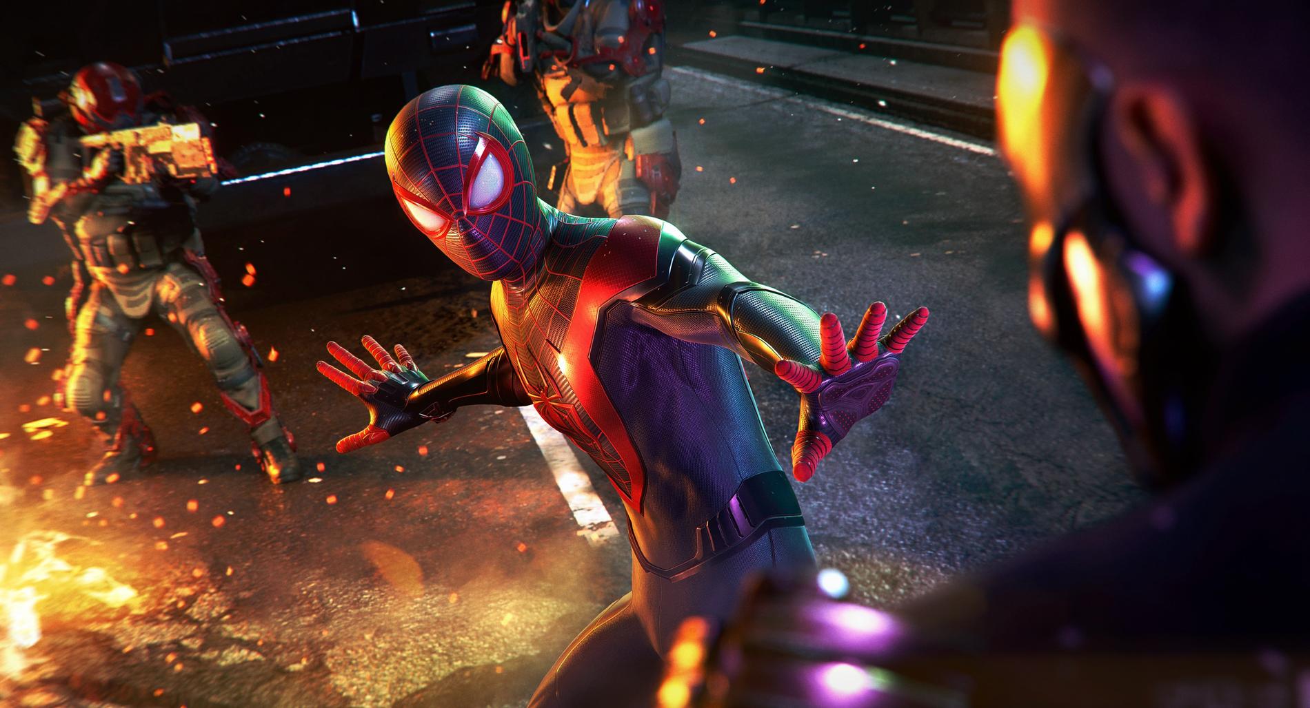 Den Sonyägda storstudion Insomniac ligger bland annat bakom "Spider-Man"-spelen. Pressbild.