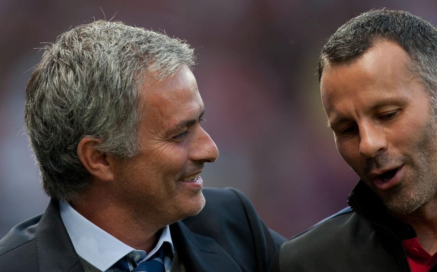 José Mourinho och Ryan Giggs kanske blir tränarpar i Manchester United i sommar.
