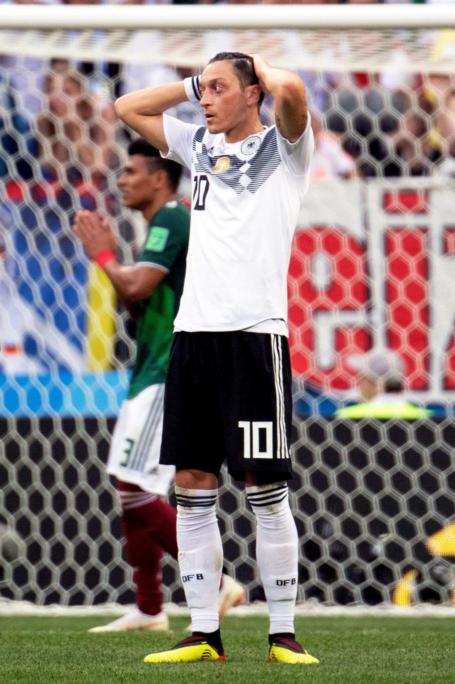 Tyske stjärnan Mesut Özil.