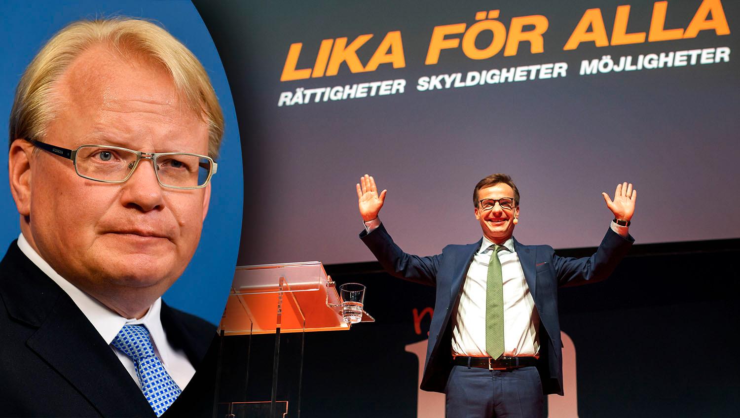 Moderaternas partiledare Ulf Kristersson lanserade partiets nya slogan under Moderaternas Sverigemöte i  Göteborg. Men kampanjen är en bluff, skriver Socialdemokraternas Peter Hultqvist.
