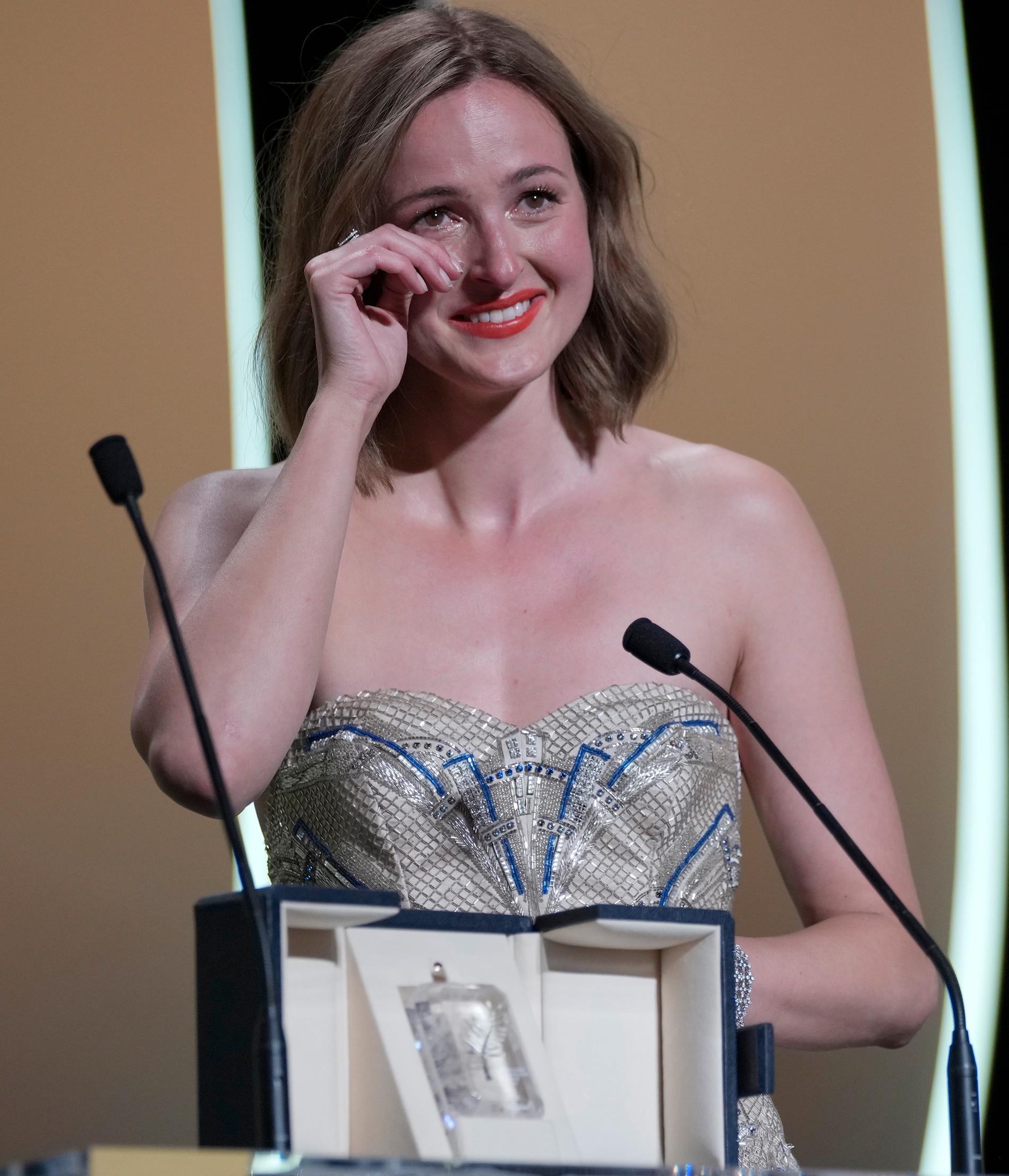 Renate Reinsve vann skådespelarpriset på filmfestivalen i Cannes. 