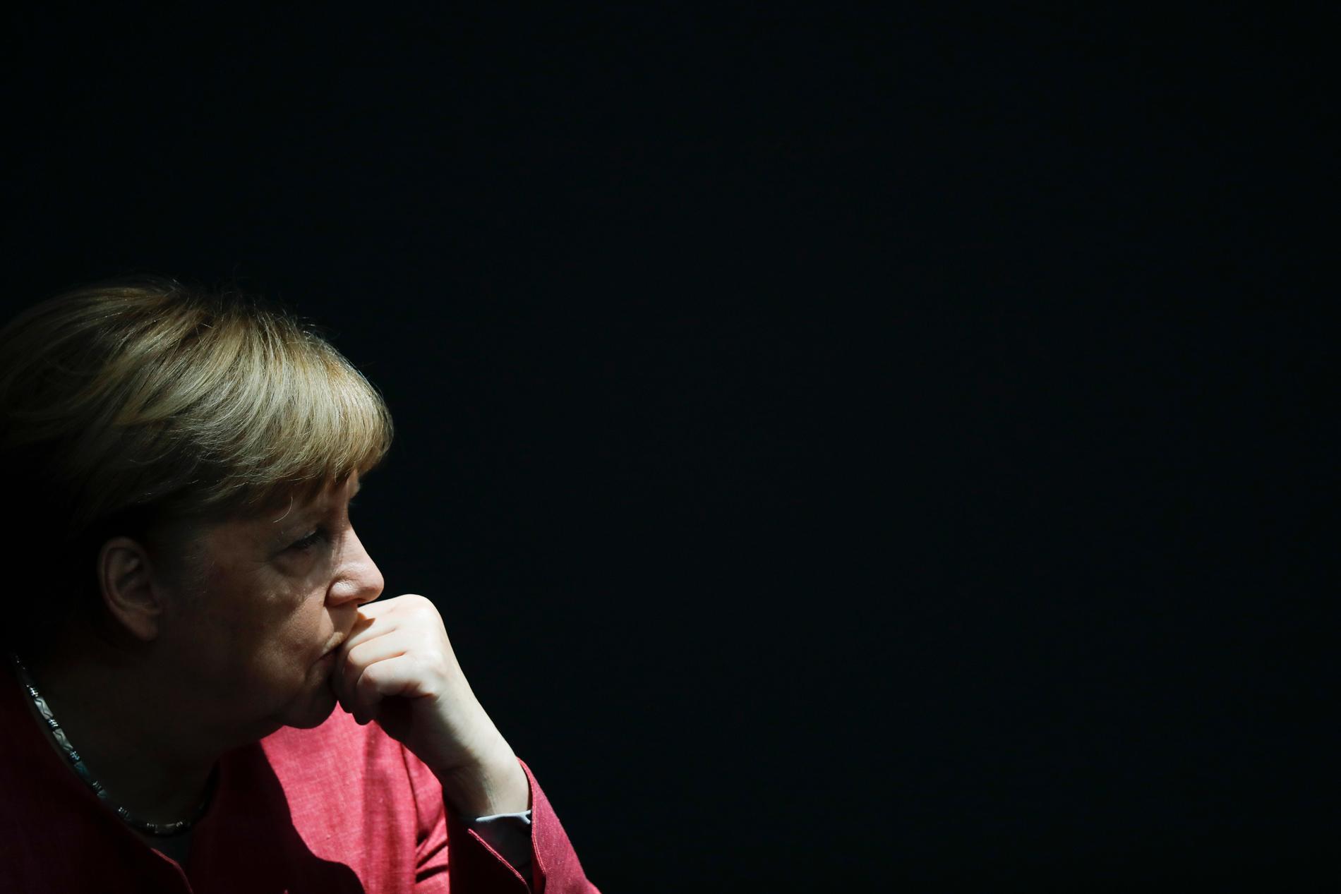 Tysklands förbundskansler Angela Merkel var en av de drabbade under en rysk cyberattack mot den tyska förbundsdagen 2015. Arkivfoto.