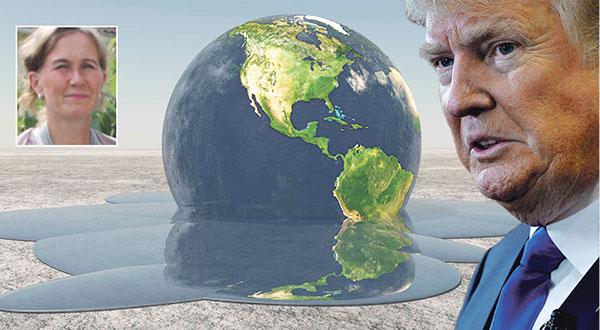 Klimatförnekarna är ganska talrika och de resonerar ungefär som Donald Trump. Det kan vara ganska obehagligt att diskutera klimatet med dem – men det finns argument som fungerar bättre än andra, skriver Eva-Lotta Funkquist. Bilden är ett montage. 