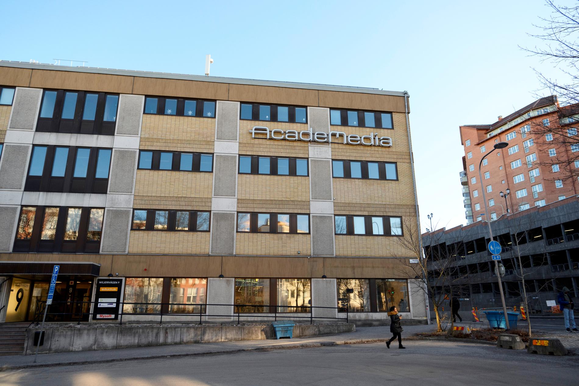 Academedia i Liljeholmen, en av de 800 skolor som ingick i den spruckna jätteaffären.