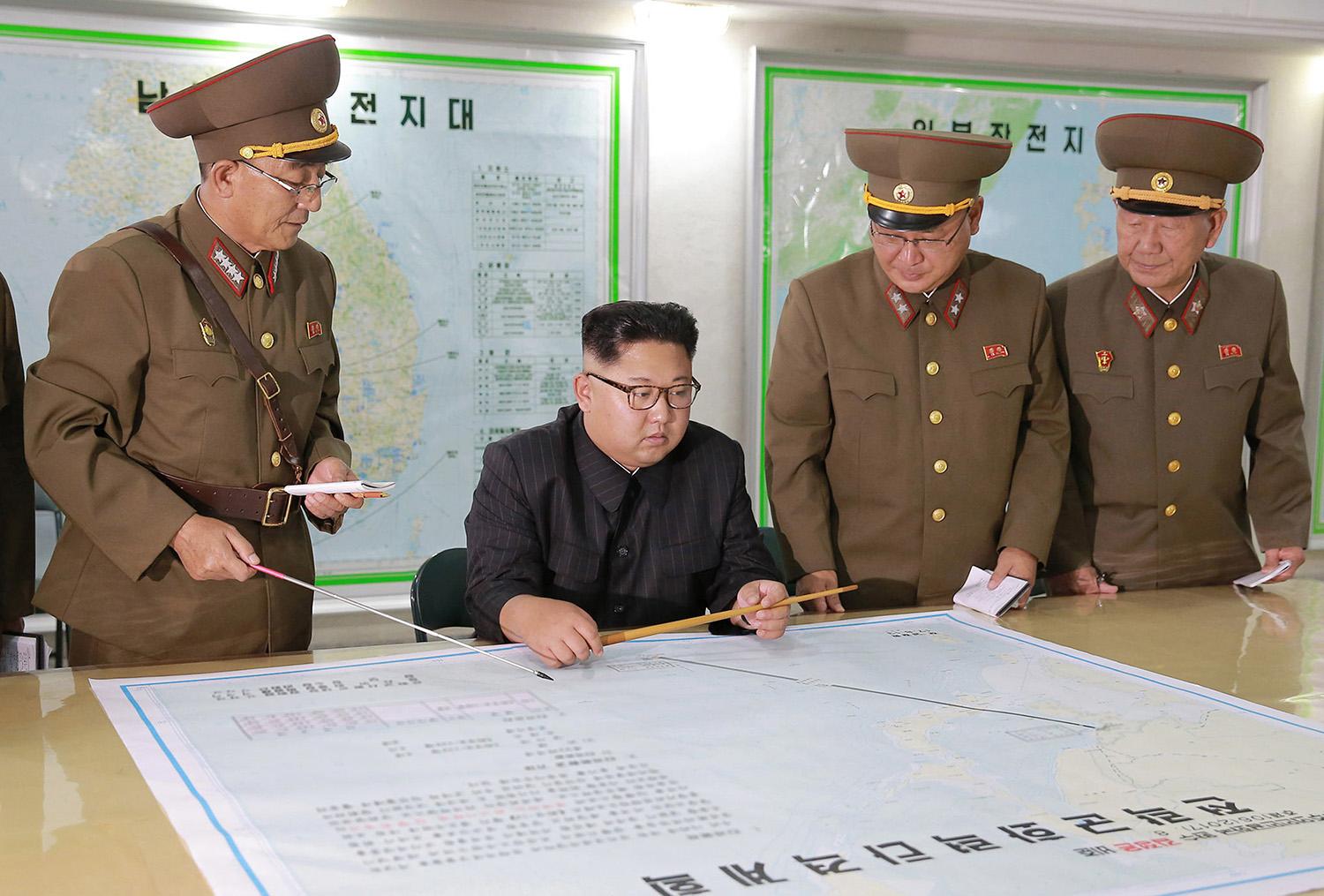 Nordkoreas ledare Kim Jong-un. 