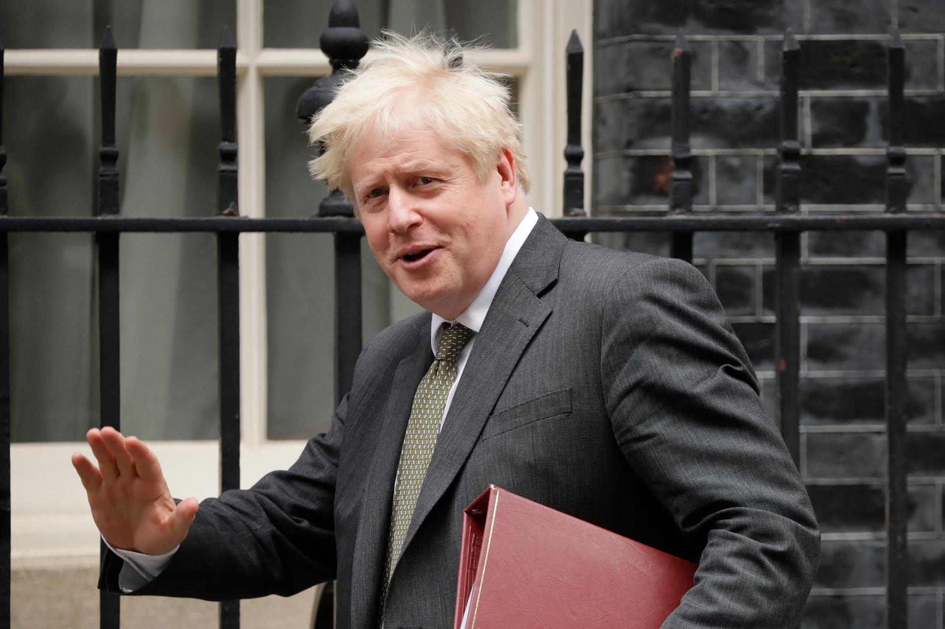 Storbritanniens premiärminister Boris Johnson vill se en brexitvänlig person i tv- och radiobolaget BBC:s styrelse, enligt brittiska medier. Arkivbild.
