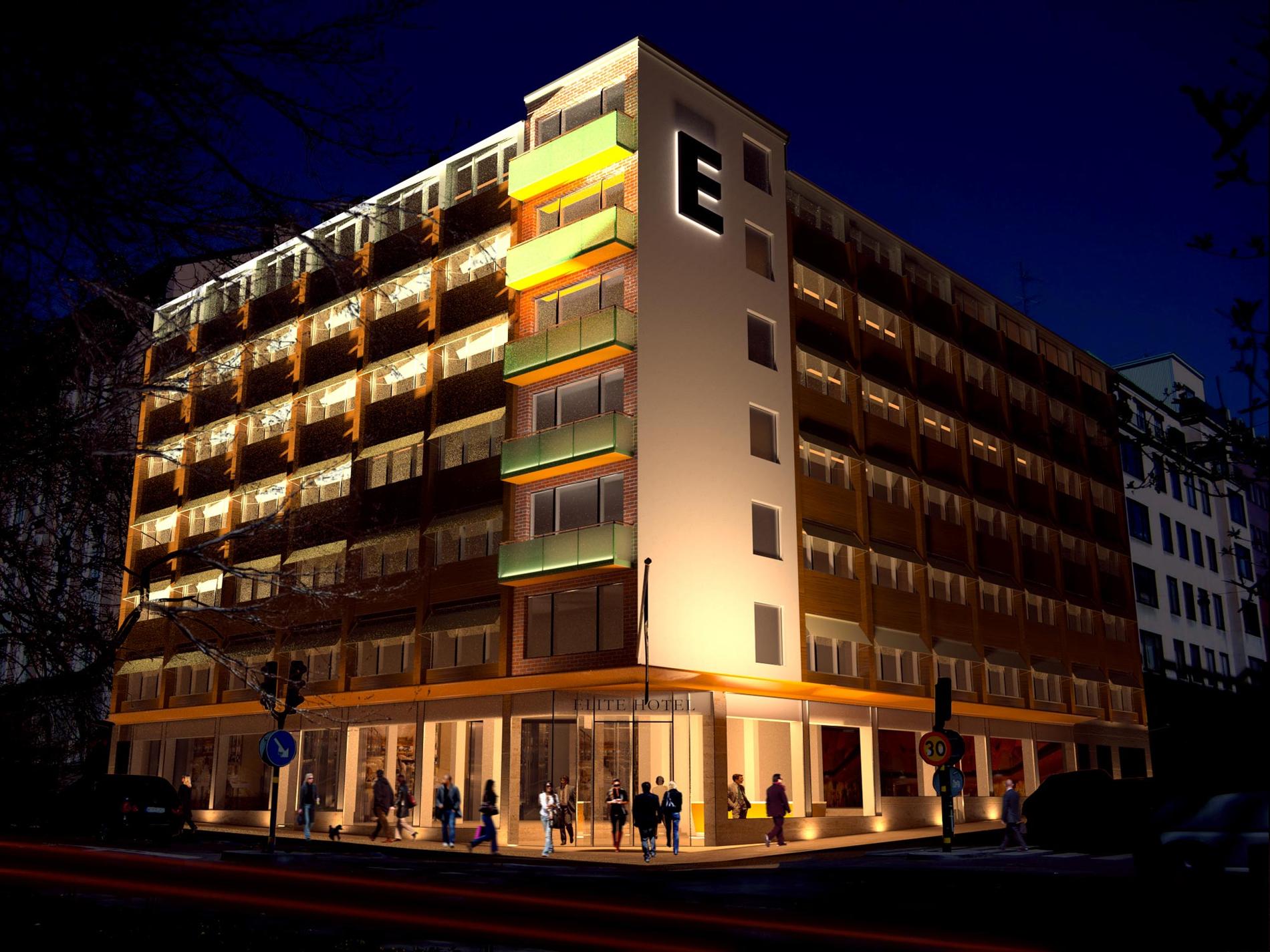 ELITE EDEN PARK, STOCKHOLM Öppnar juni 2011. Hotellet, som ligger vid Humlegården nära Stureplan i centrala Stockholm, har 125 rum, två restauranger och pub.