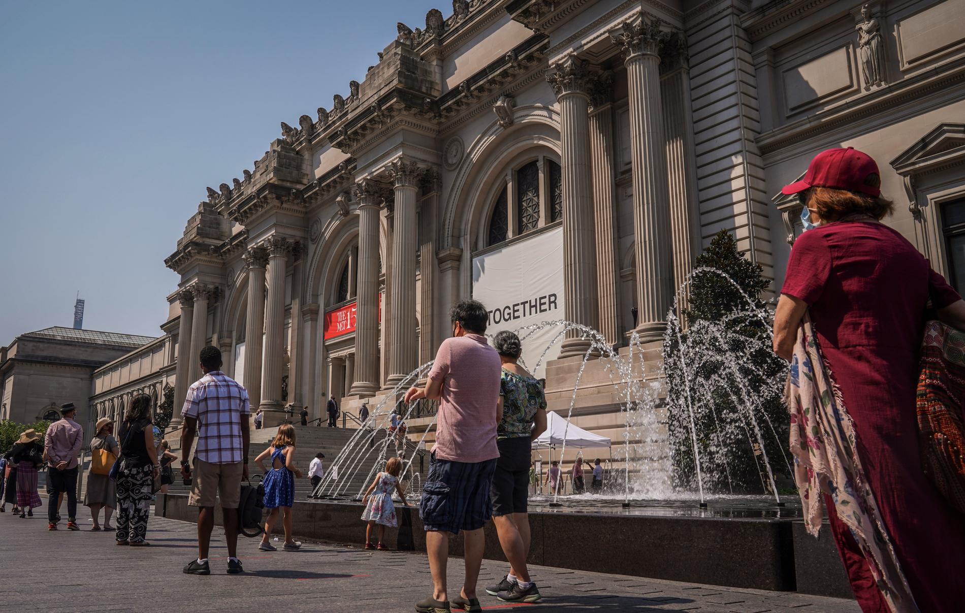 Metropolitan Museum of Art är ett av de museer som har haft planer på att sälja av konst för att klara den löpande ekonomin under pandemin. Arkivbild.