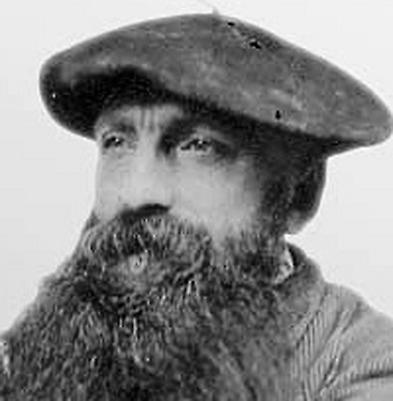 Auguste Rodin (1840–1917), fransk skulptör.