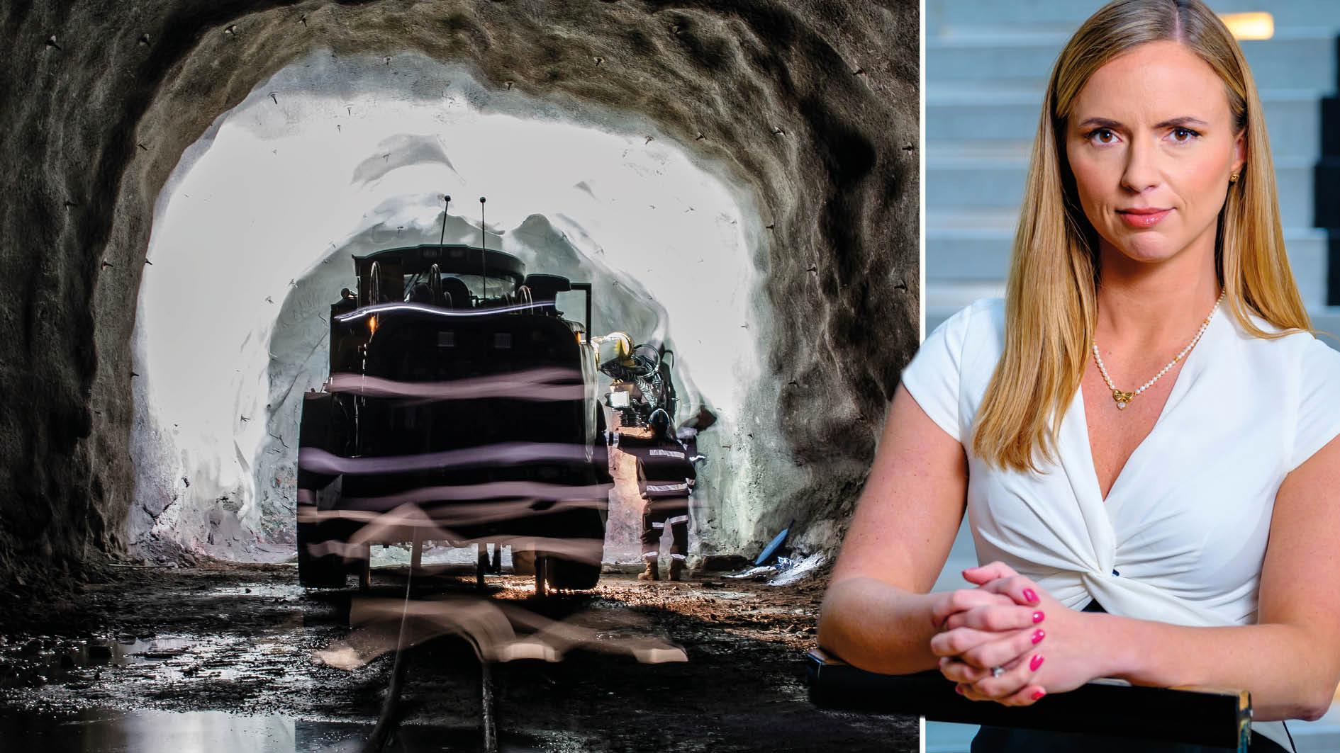 Regeringen vill nu göra det enklare för gruvbolag att öppna nya gruvor i Sverige. Men samtidigt hotas gruvbrytningen från EU – delvis tack vara S, enligt Sara Skyttedal: ”Risken är att ursprungsbefolkningar att få vetorätt över nya svenska gruvsatsningar”.