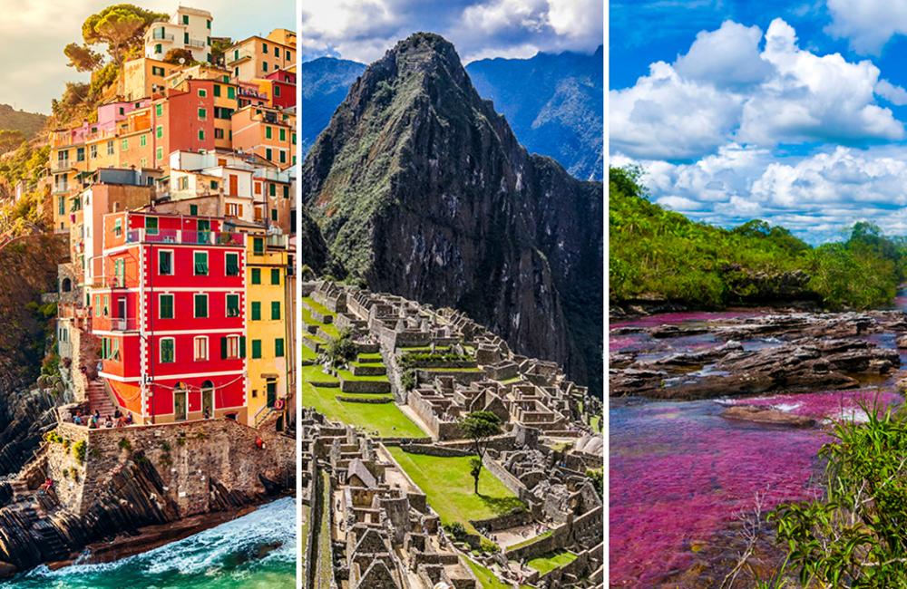 Cinque Terre, Machu Picchu och Caño Cristales är exempel på platser som försöker minska mängden turister.