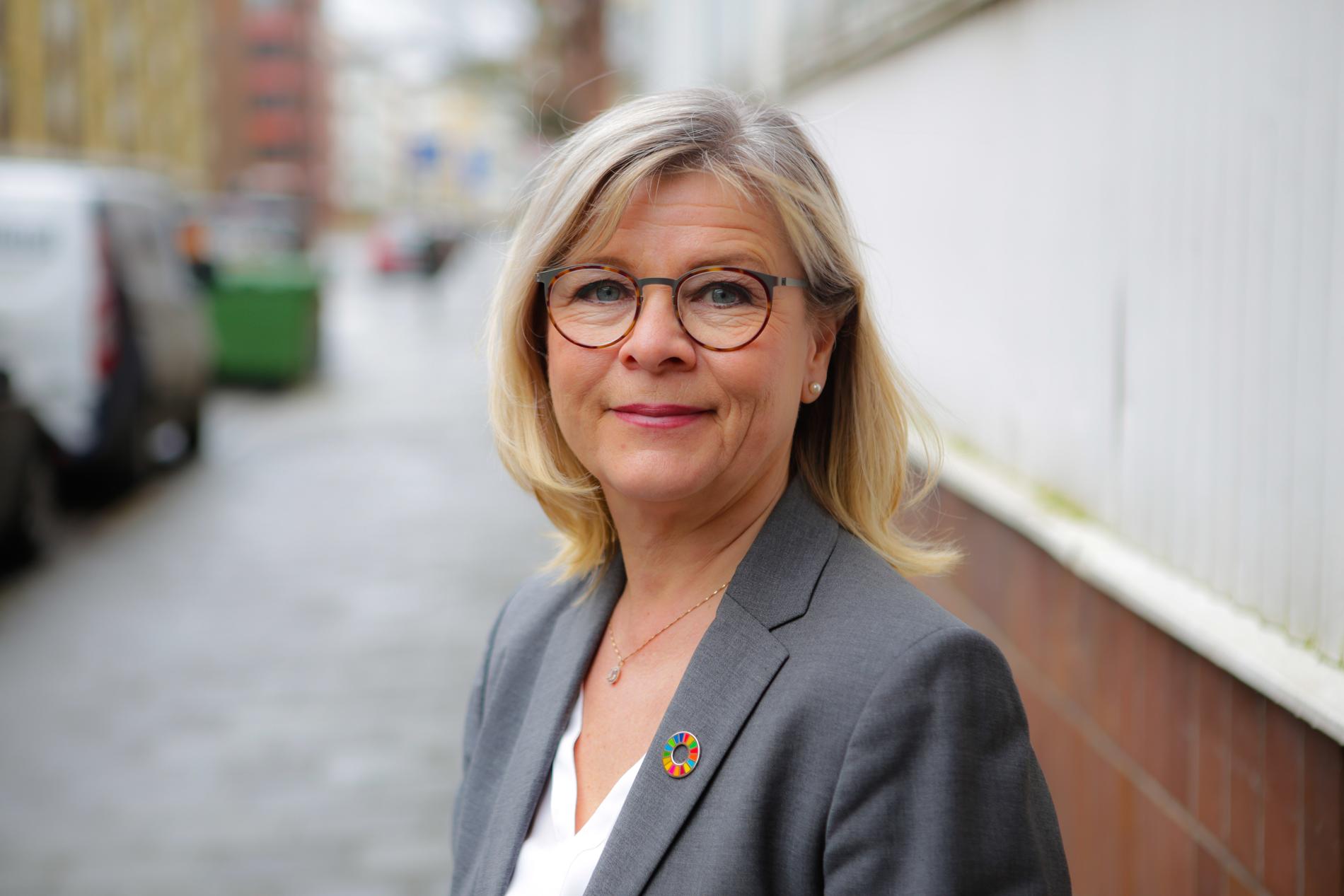 Lena Wetterskog Sjöstedt, direktor på Skåne Stadsmission.