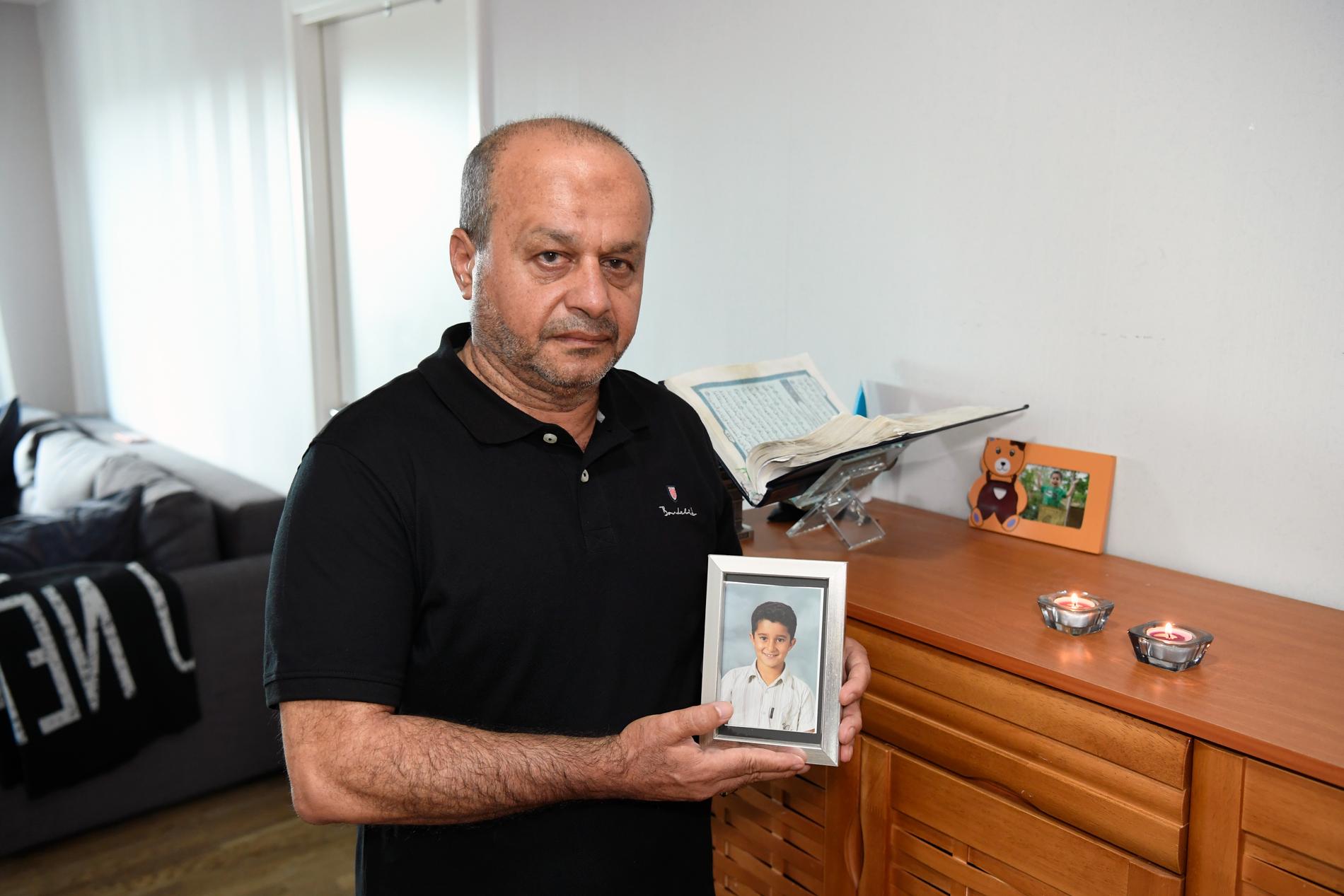 Hassan Ammouris son dödades för 16 år sedan.