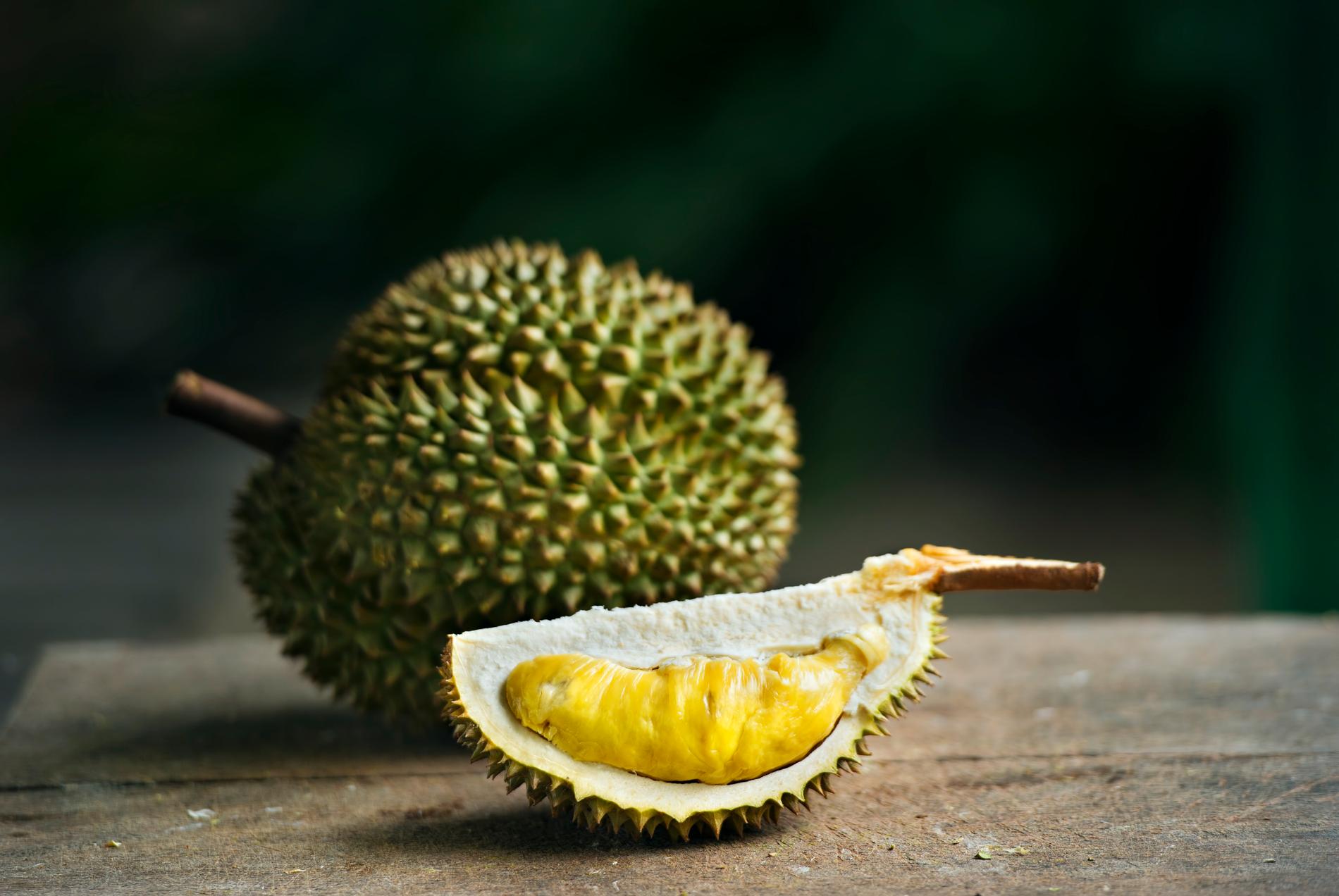 Durianfrukt.
