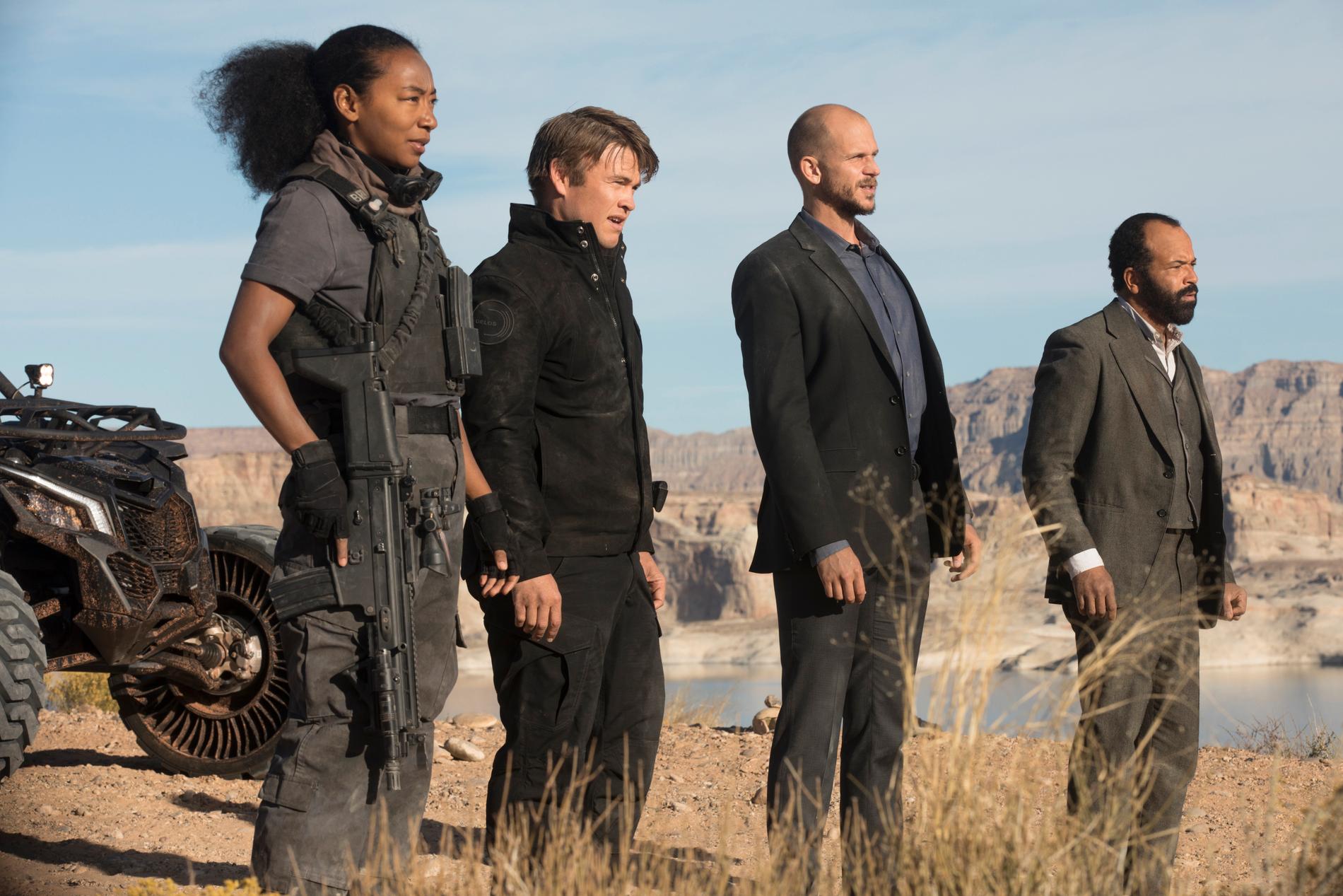 Det blir en tredje säsong av science fiction-serien "Westworld" och den har premiär 2020. Pressbild.