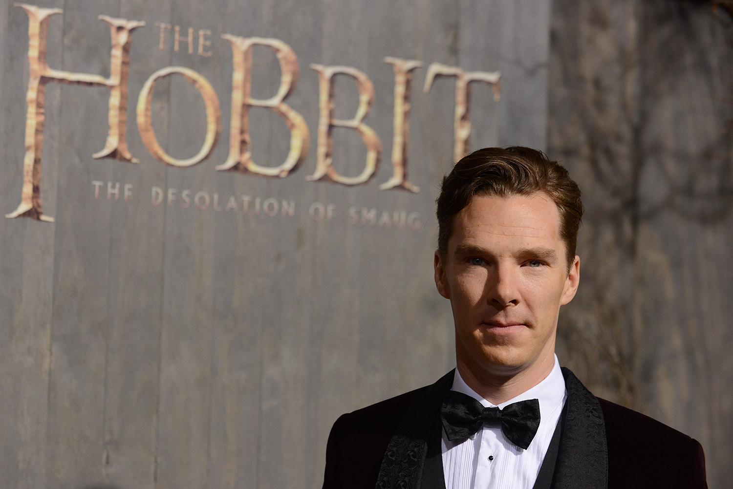 Benedict Cumberbatch gör rösten till draken Smaug.