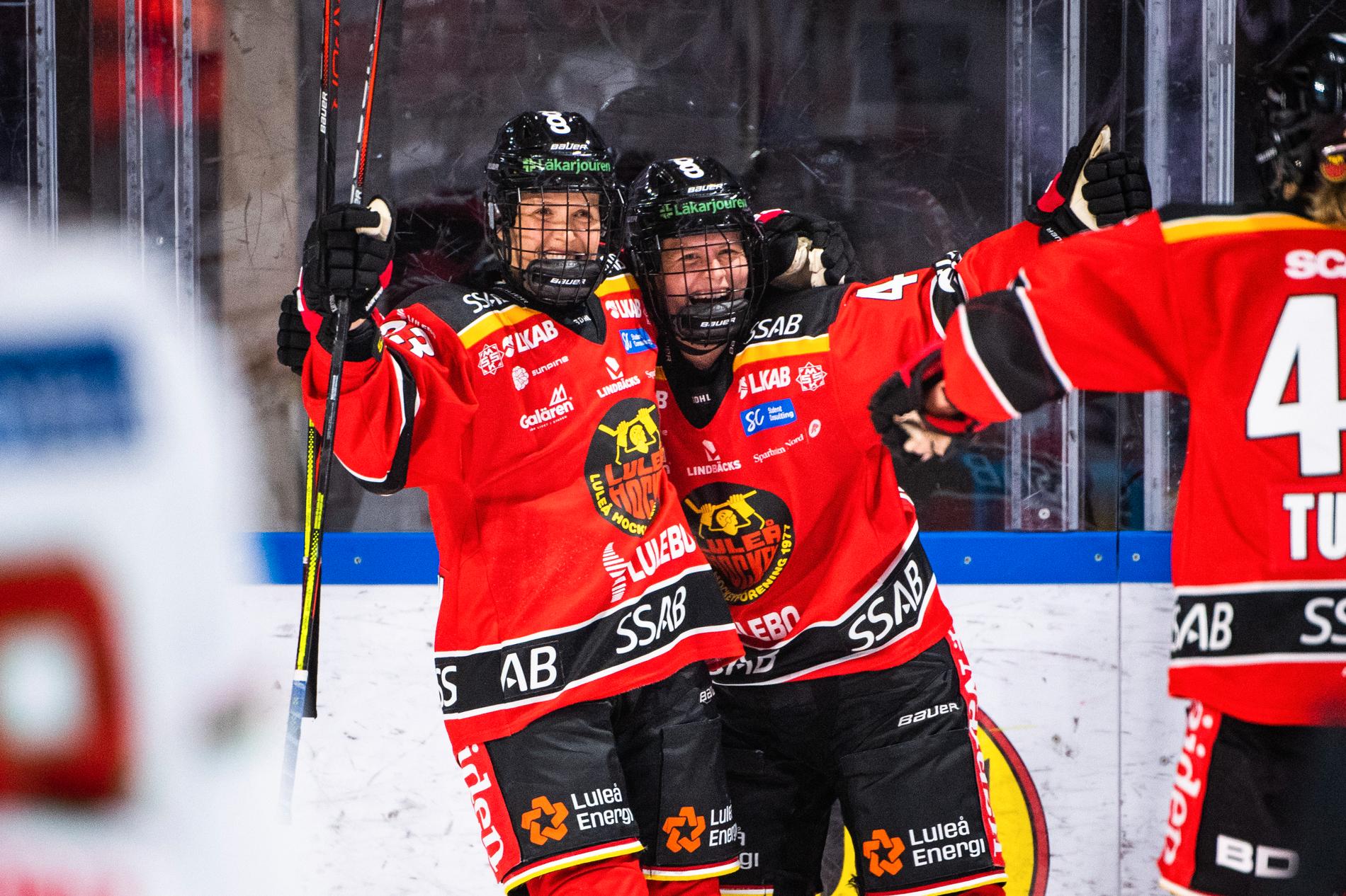Luleå vann mot Linköping med 9–0.