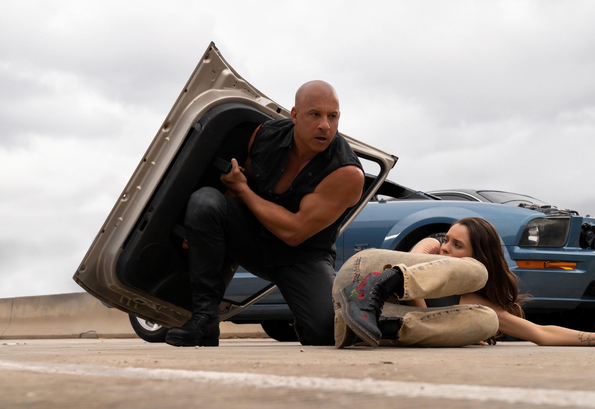 Vin Diesel och Daniela Melchior i ”Fast X”.