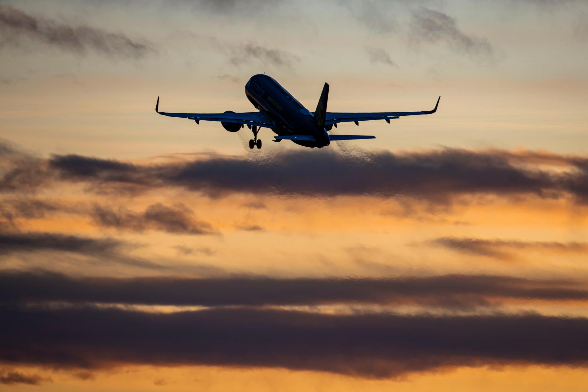 En pressad flygbransch efter pandemin kan öka risken för sämre flygsäkerhet. Arkivbild.