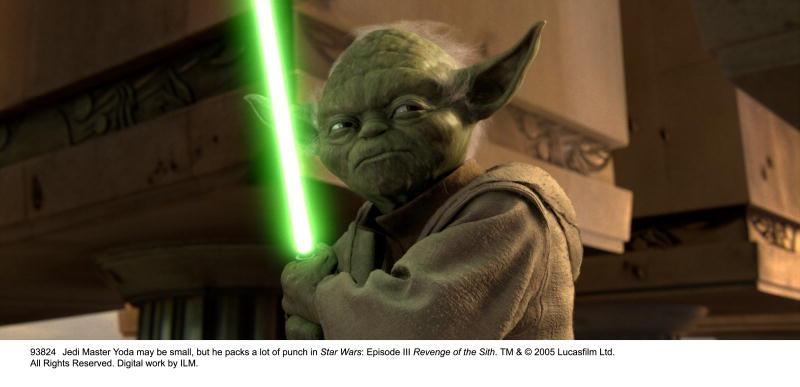 Få in det rätta svinget. Snart kan du också bli en jedimästare som Yoda när Disney tillverkar ljussablar.