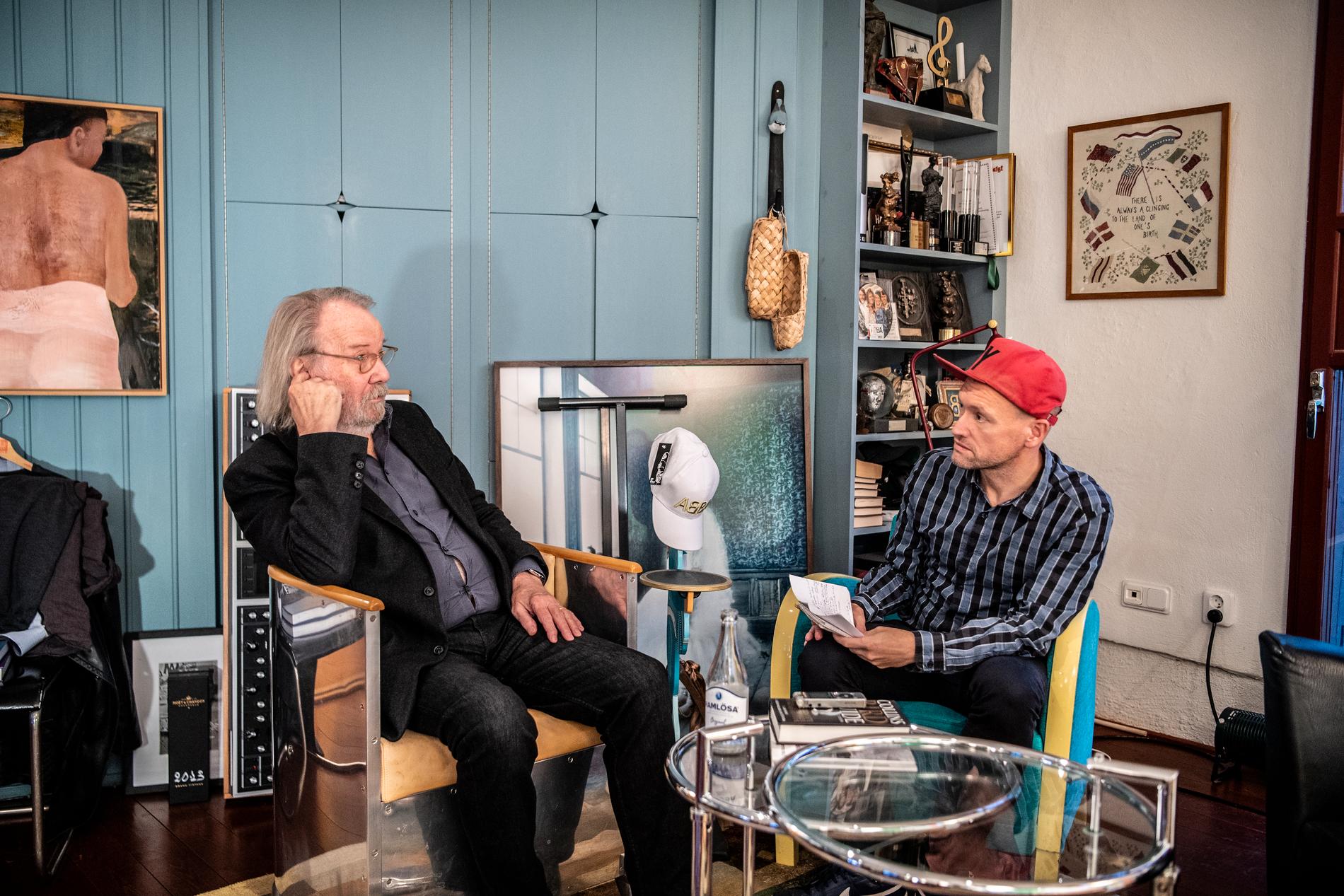 Benny Andersson har skrivit all musiken på det nya Abba-albumet. Björn Ulvaeus har skrivit texterna.