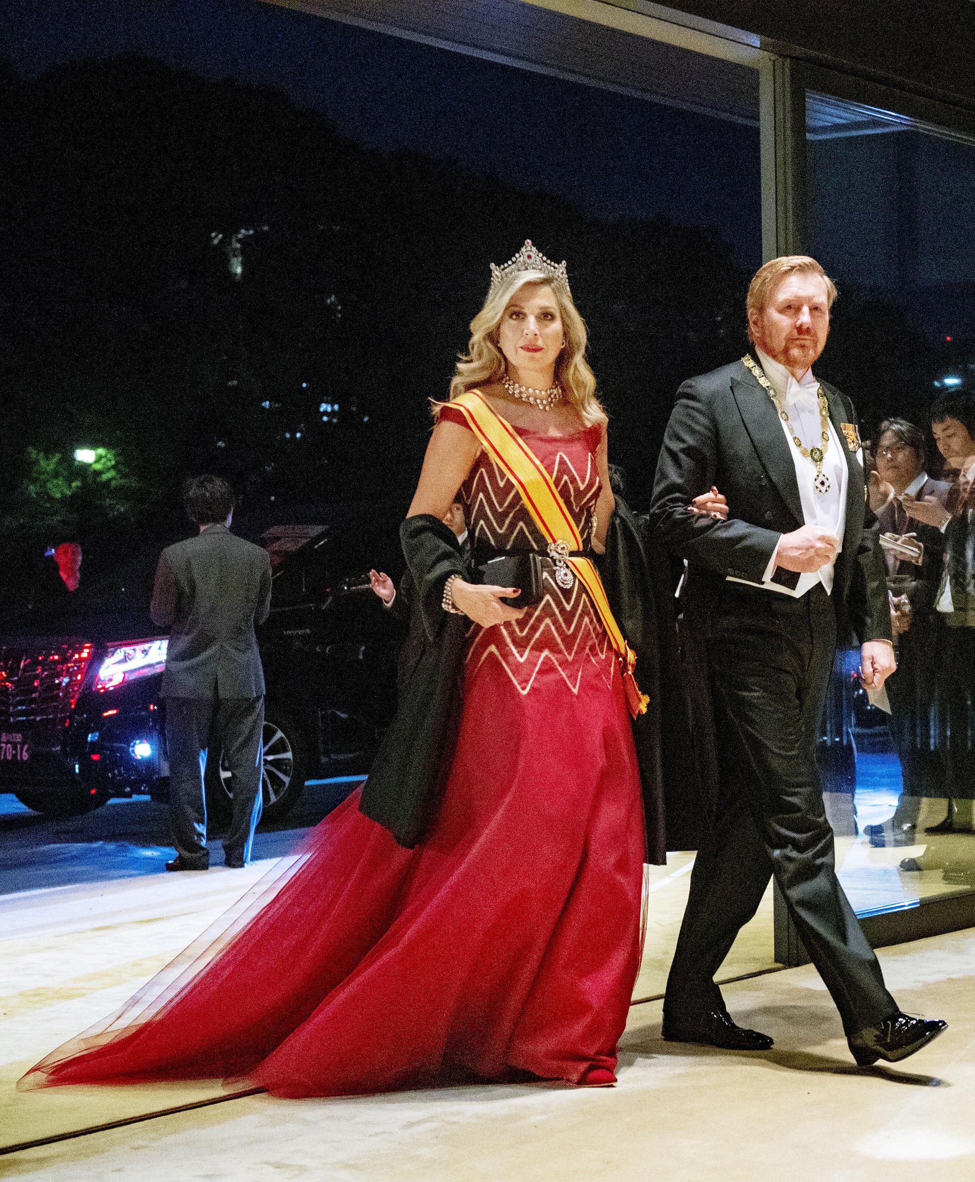 Drottning Máxima och kung Willem-Alexander av Nederländerna.