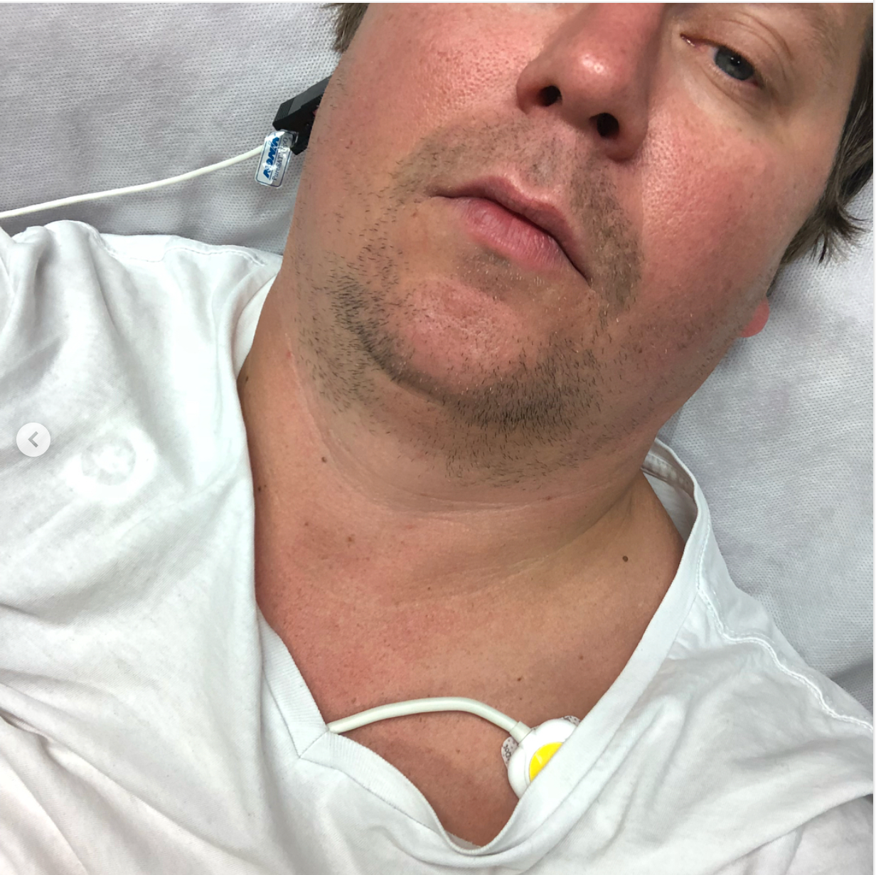 Patric Skoglund på sjukhuset: ”Jag är trött”, skriver han i sms till Trav365.