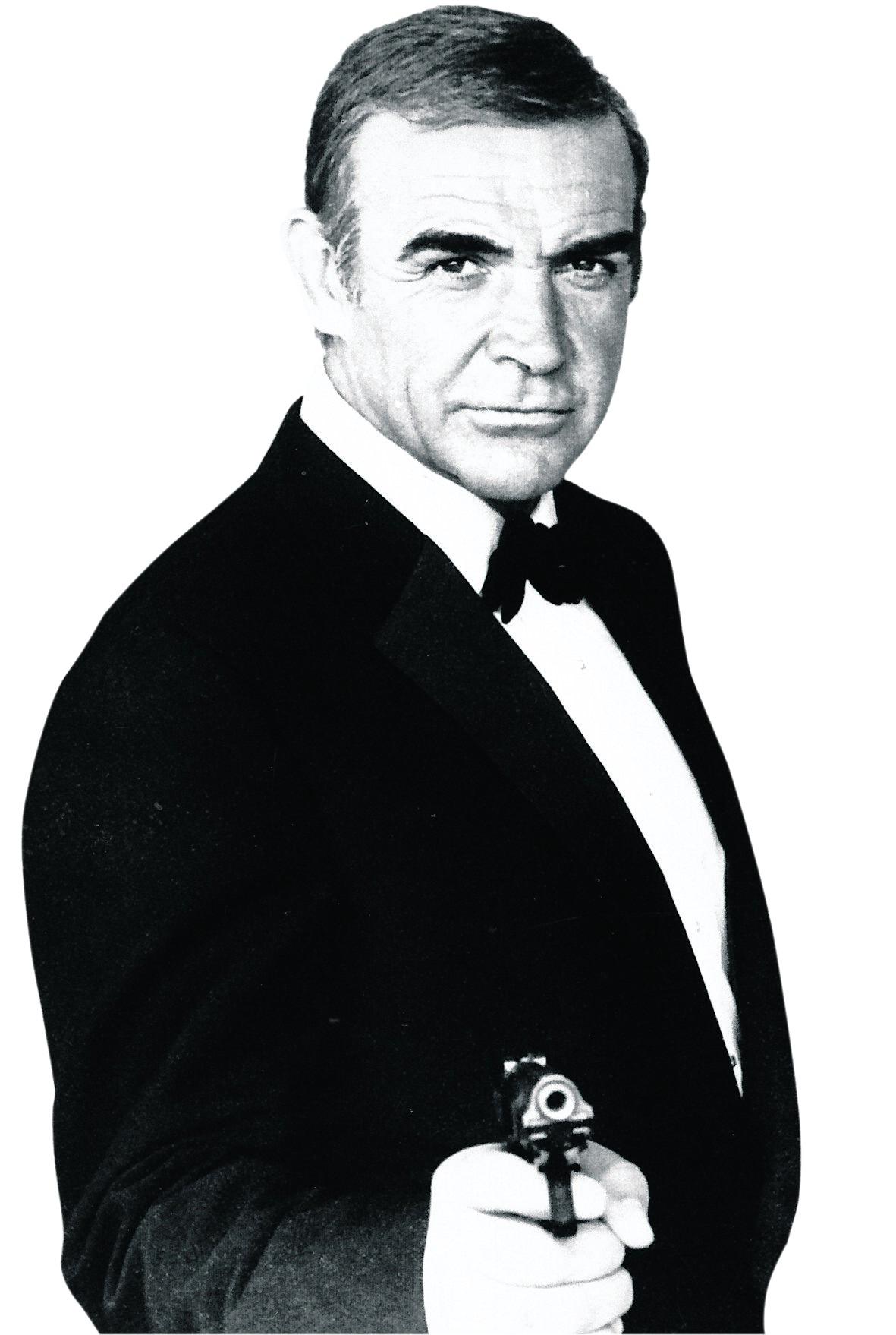 Sean Connery som James Bond.
