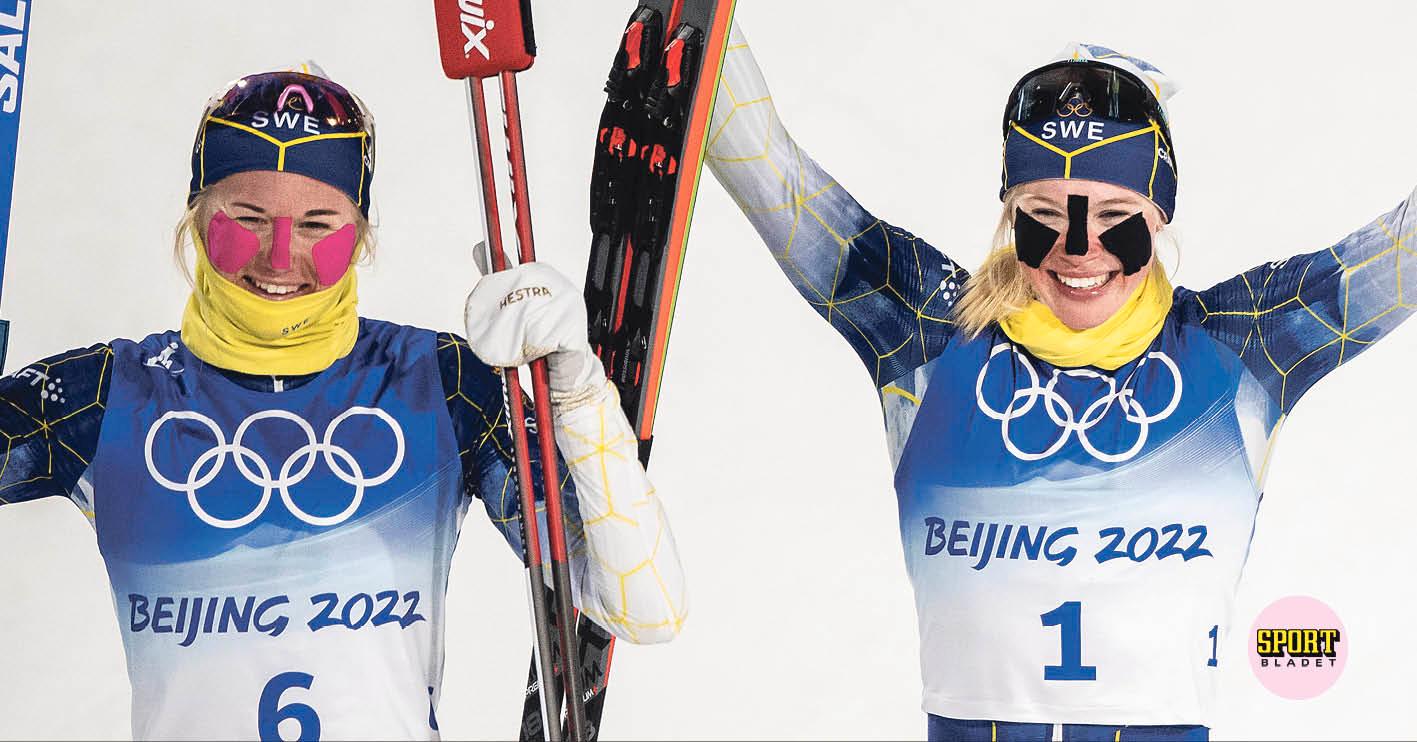 SUCCÉN! Svensk dubbelseger i OS-sprinten – Jonna Sundling överlägsen