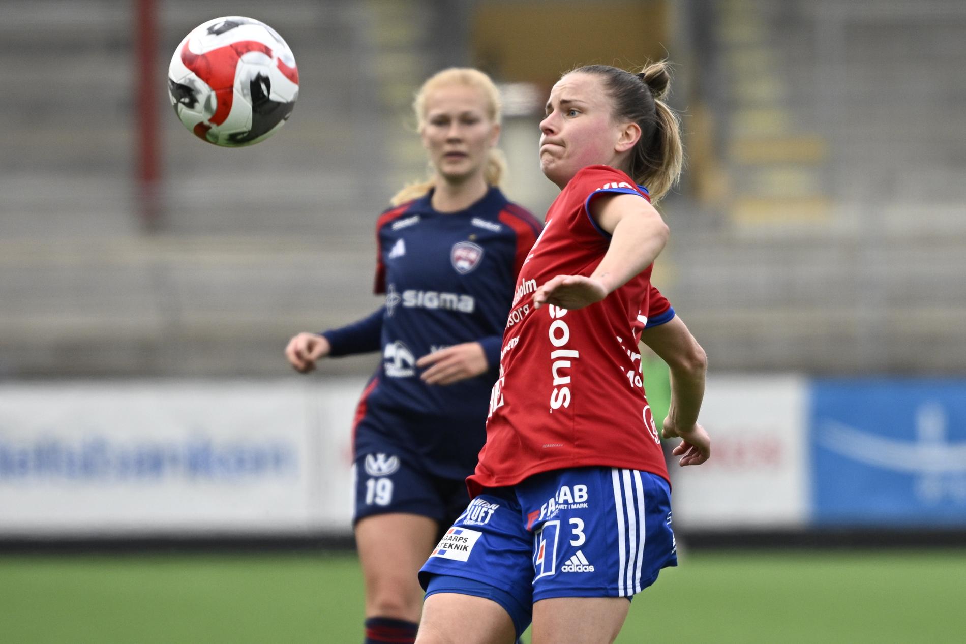 Julia Tunturi och hennes Vittsjö vann med 2–0 mot AIK i damallsvenskan. Arkivbild.