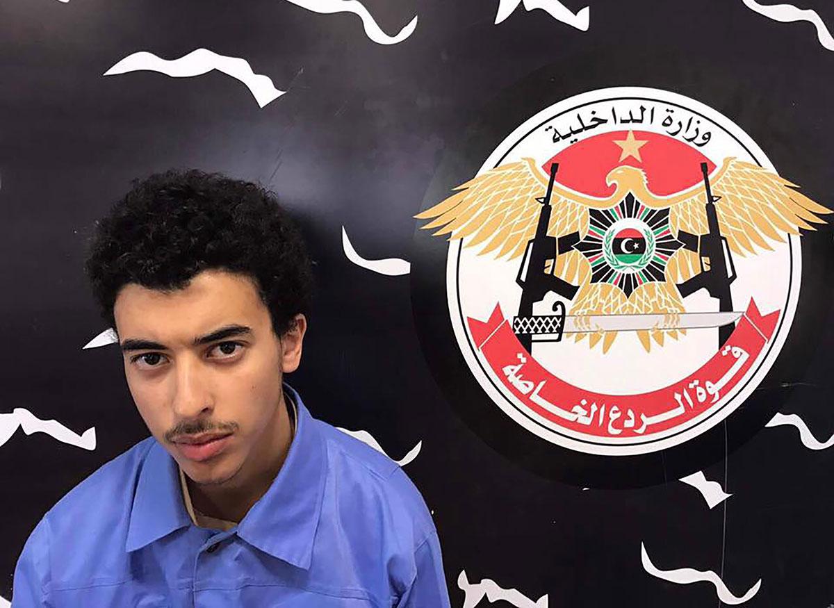 Abedis lillebror som greps i Tripoli, Libyen.  