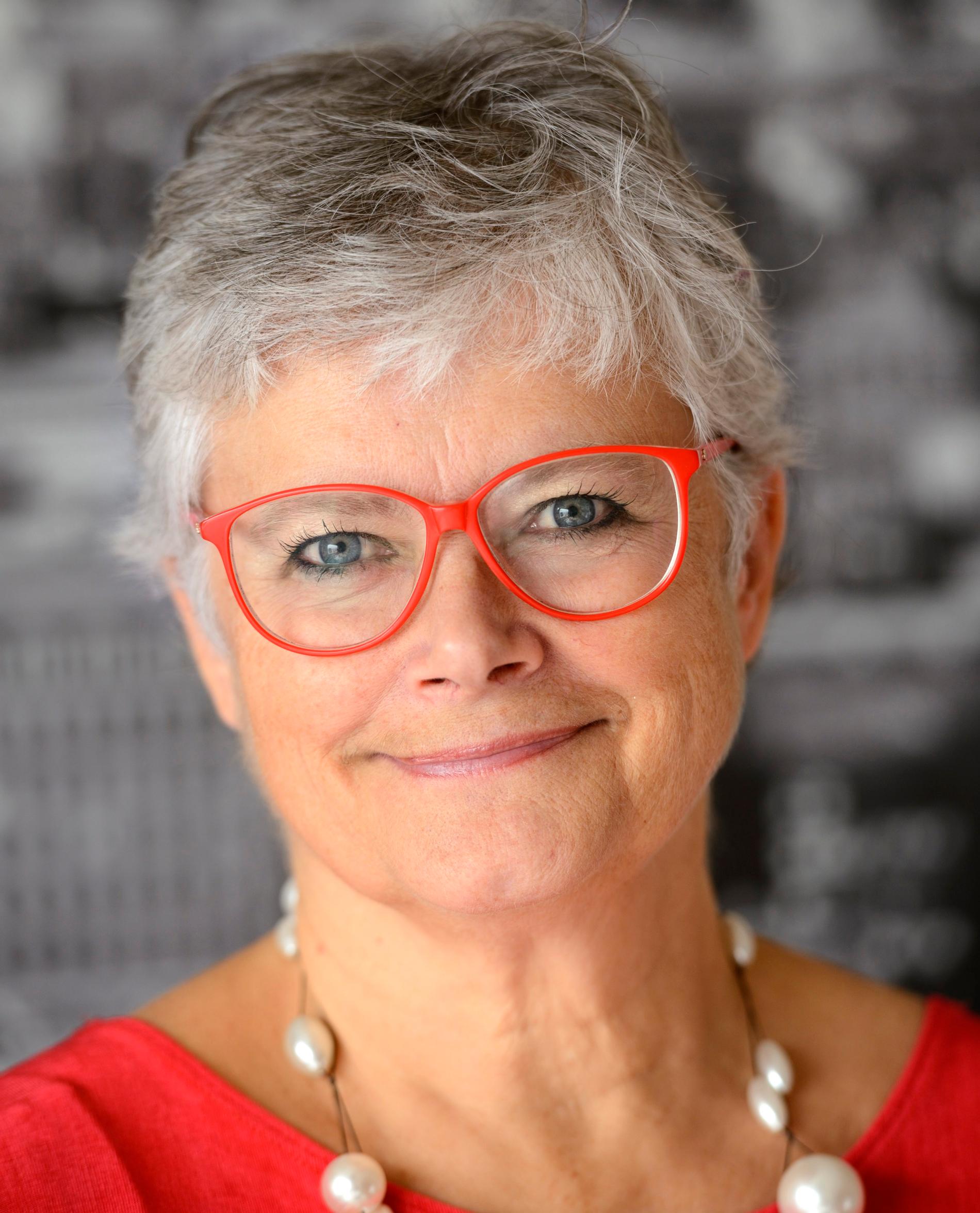 Janne Anderssons fru Karin Alfredsson.