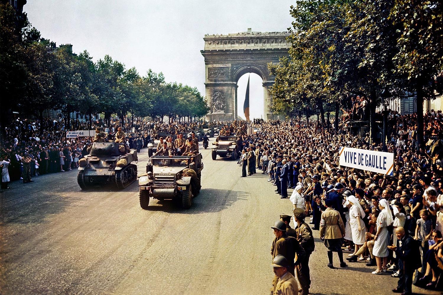 26 augusti 1944, befrielsen av Paris.