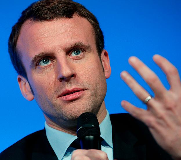 Frankrikes president Emmanuel Macron driver nu igenom en ny arbetsmarknads­reform. I dag väntas stora protestdemonstrationer.