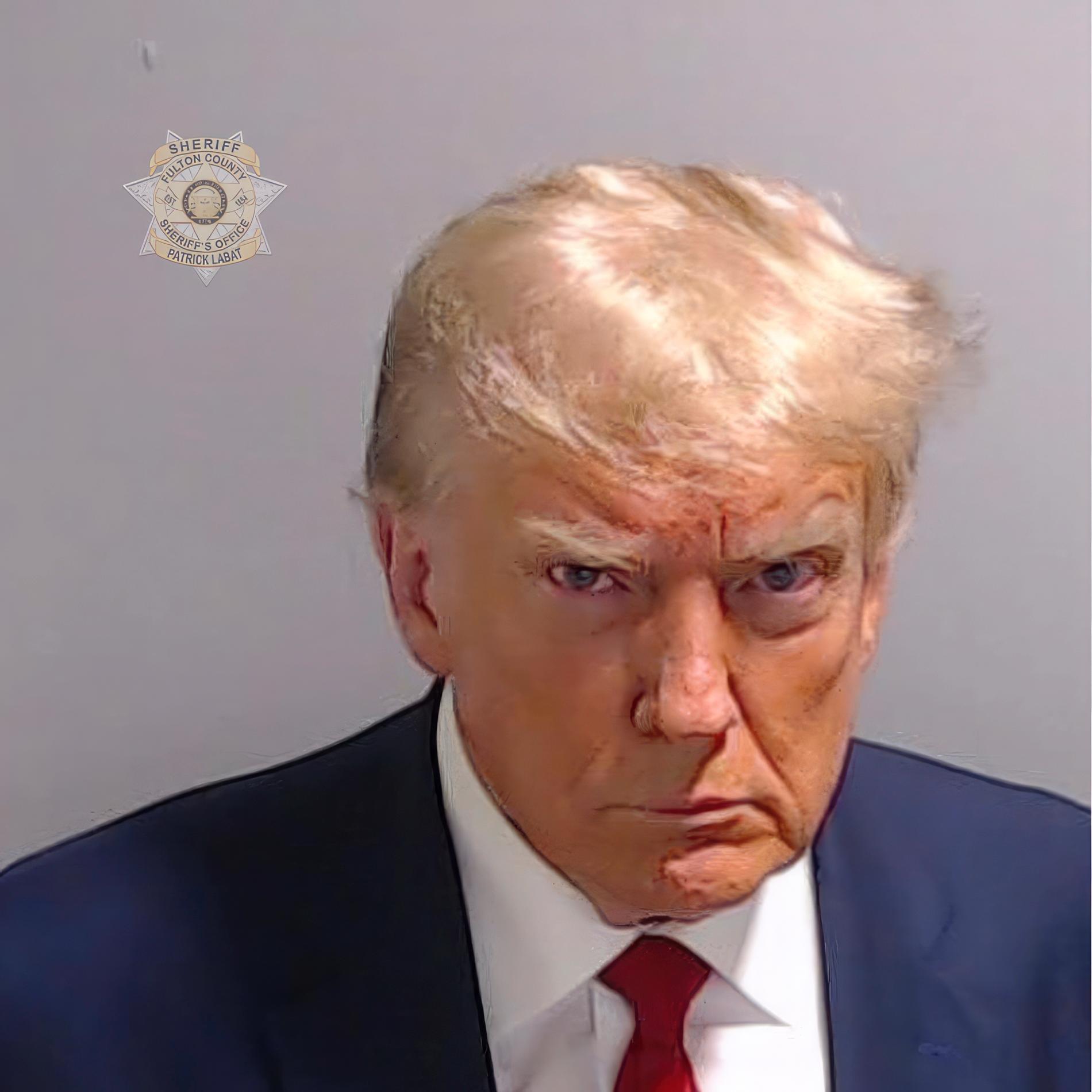 Polisens bild på Donald Trump