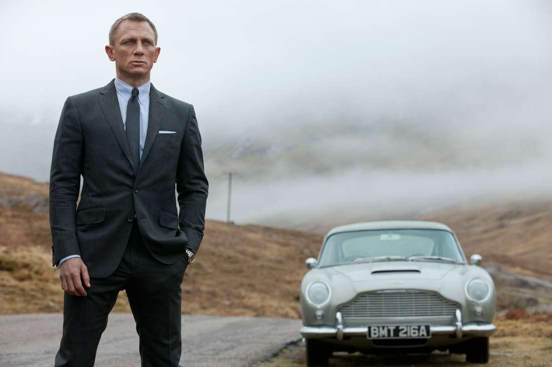 Daniel Craig som James Bond i nya filmen "Skyfall".