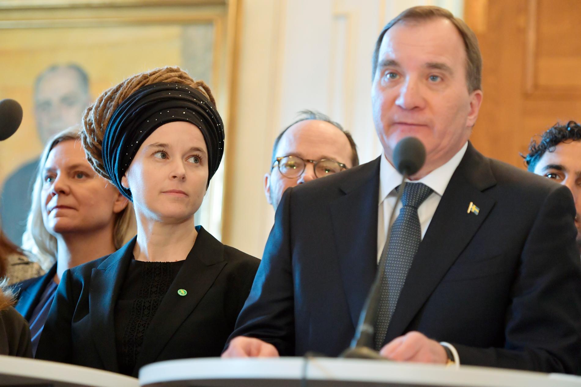 Amanda Lind, MP, är Stefan Löfvens nya kulturminister. 