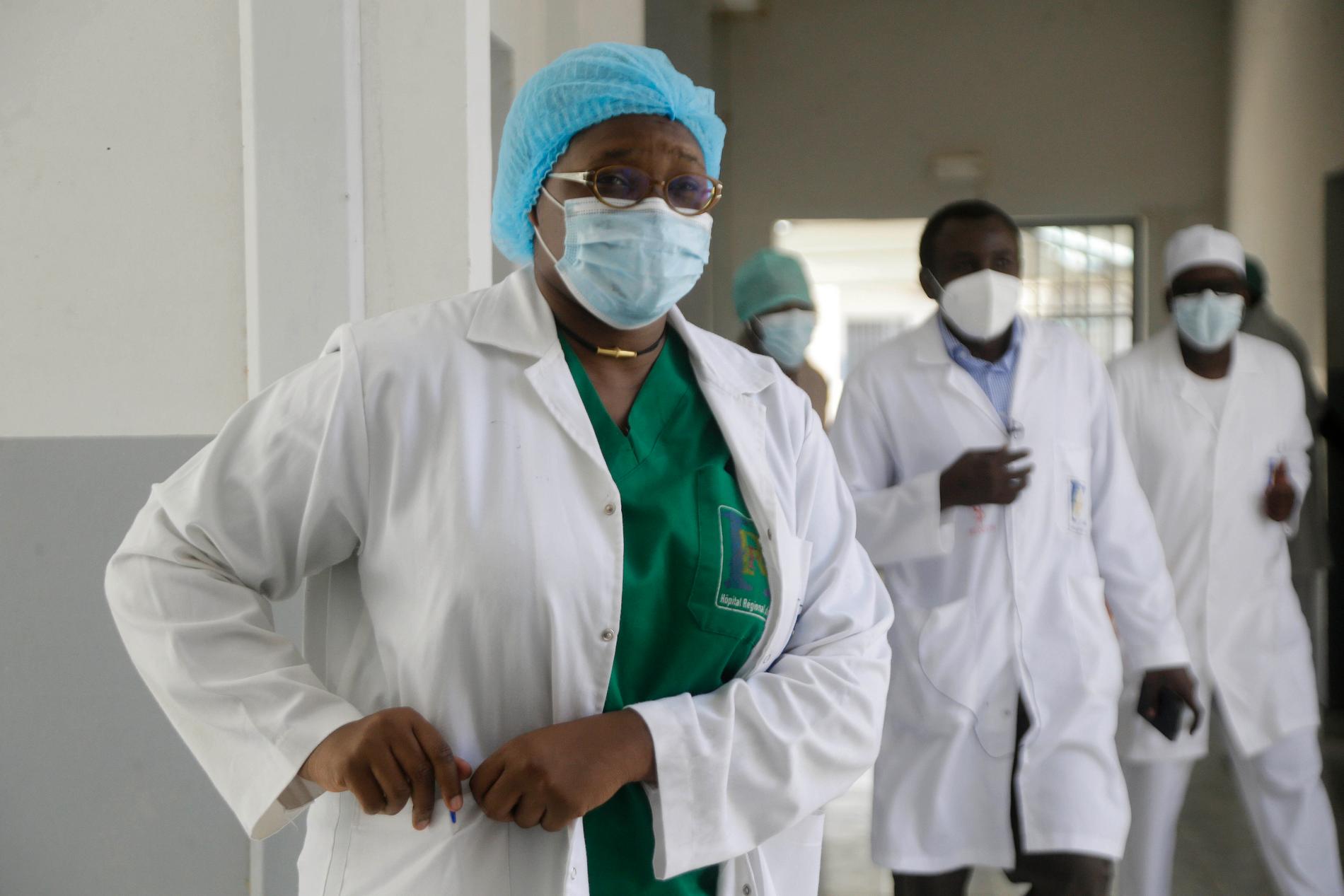 Läkaren Oumaima Djarmas jobbar på the Farcha provincial hospital i Tchads huvudstad N´Djamena.