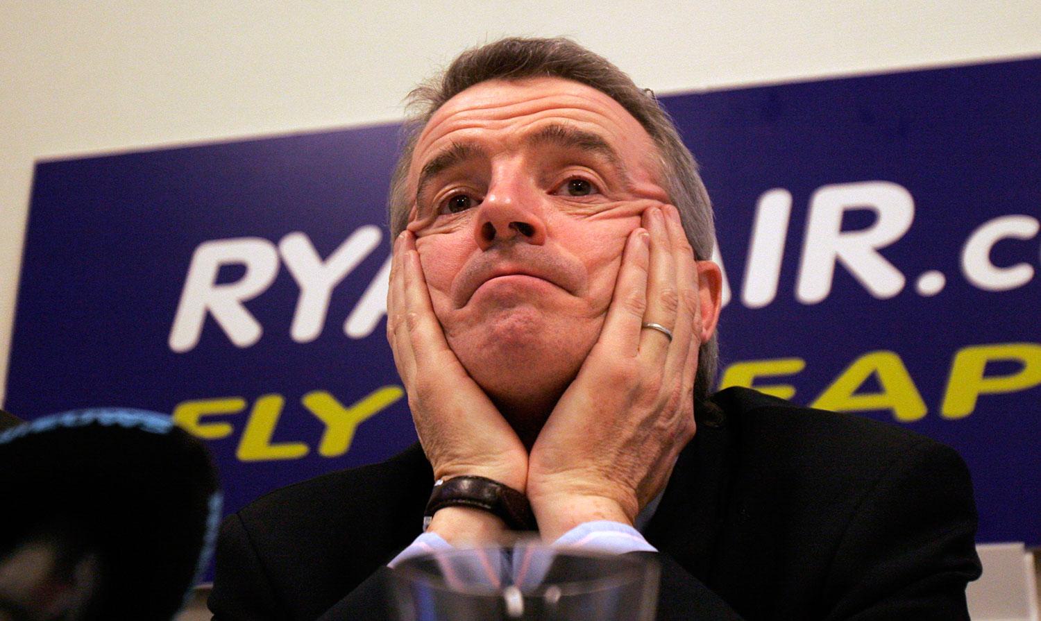 Ryanairs vd Michael O’Leary.