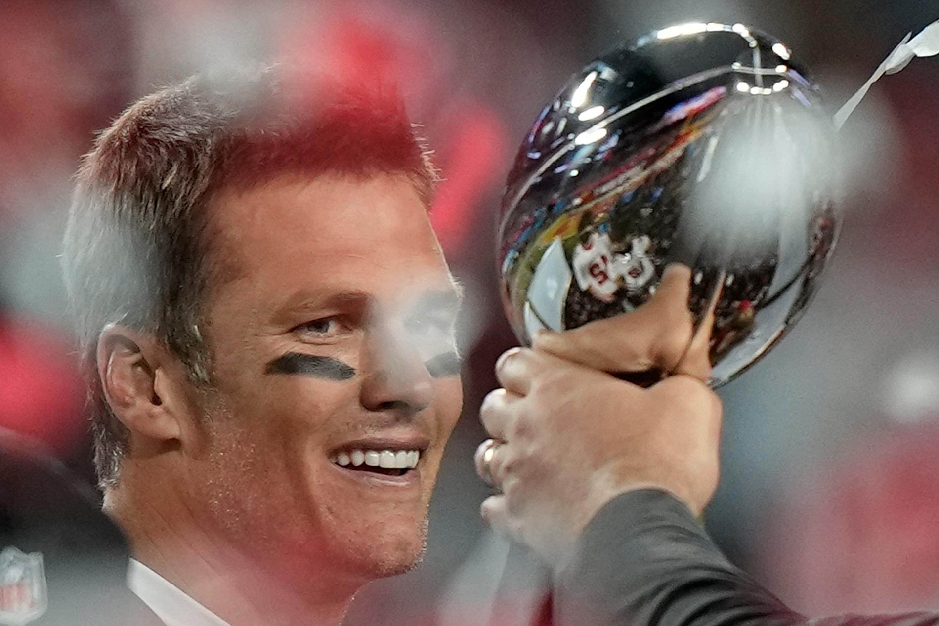 Tom Brady, sjufaldig Super Bowl-vinnare. 